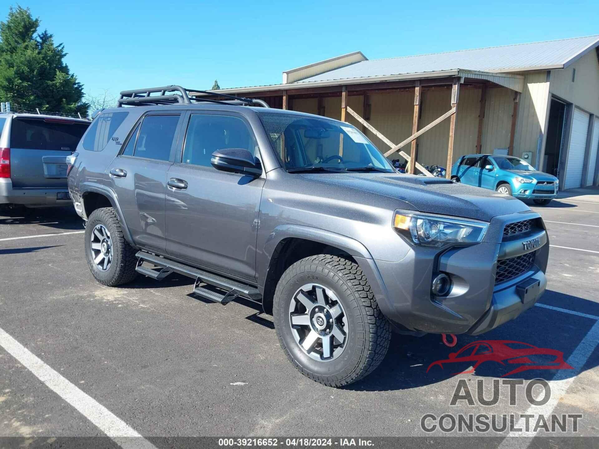 TOYOTA 4RUNNER 2019 - JTEBU5JR6K5714658