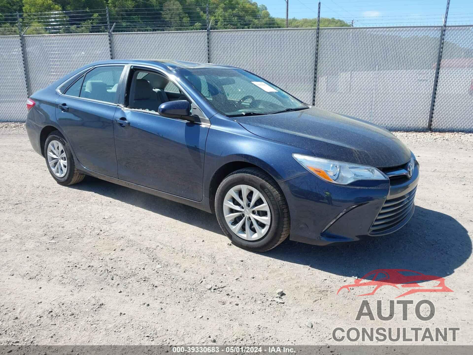 TOYOTA CAMRY 2017 - 4T1BF1FK0HU752772