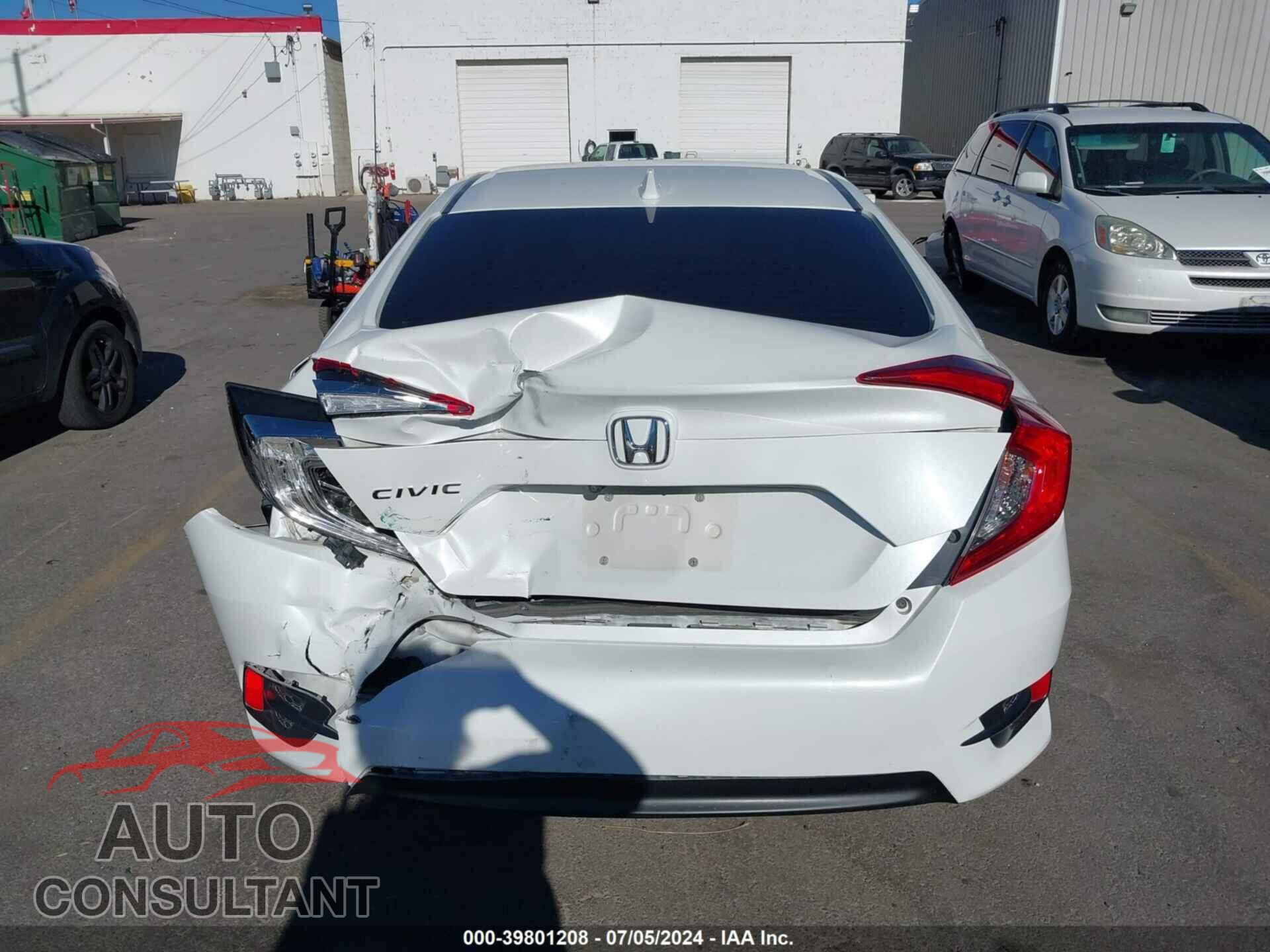 HONDA CIVIC 2017 - 19XFC2F70HE082607