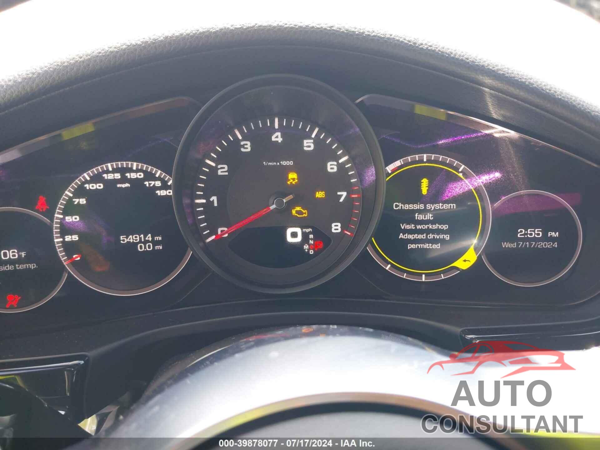 PORSCHE PANAMERA 2018 - WP0AA2A78JL104129