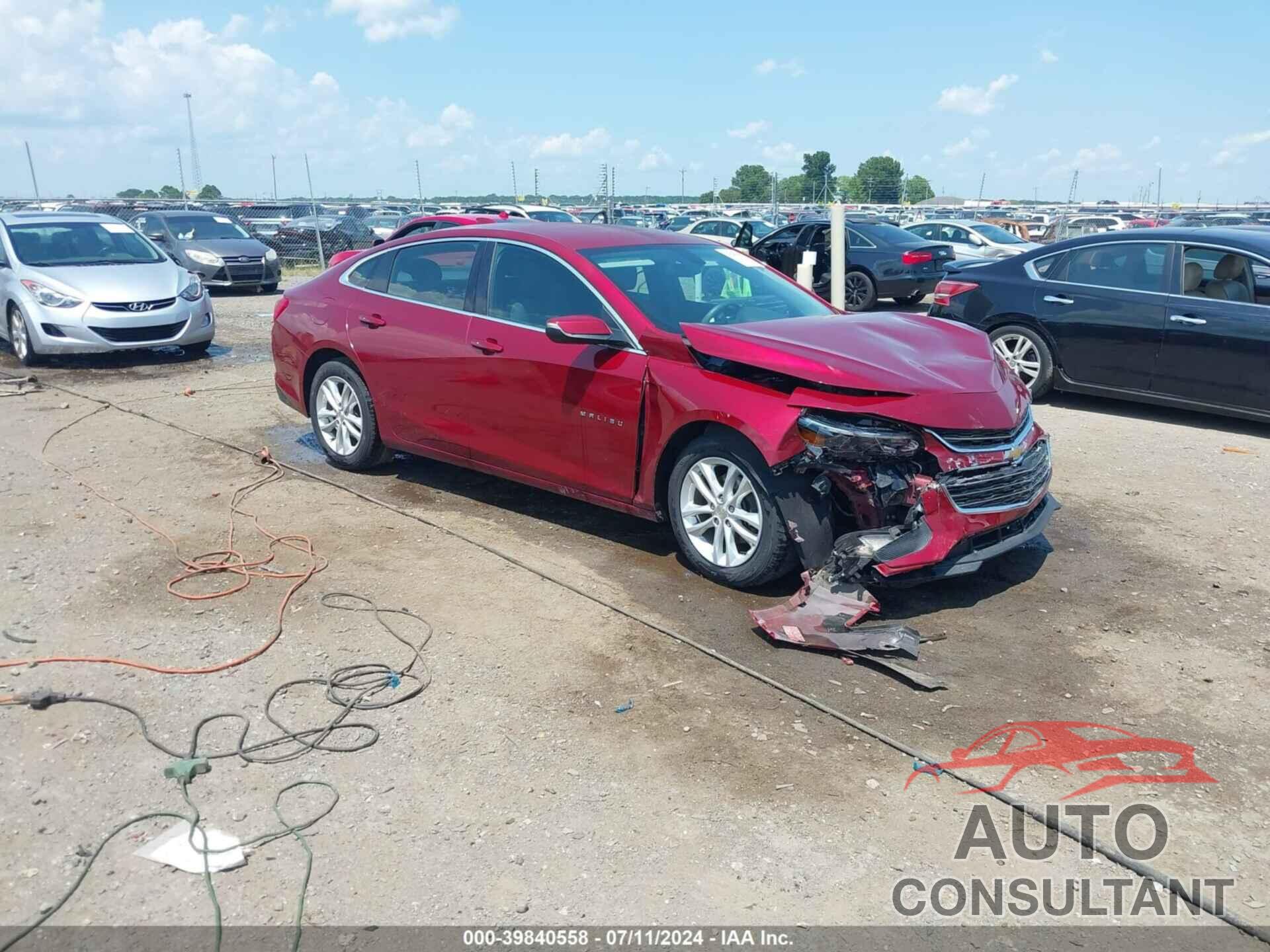 CHEVROLET MALIBU 2017 - 1G1ZE5ST9HF261769