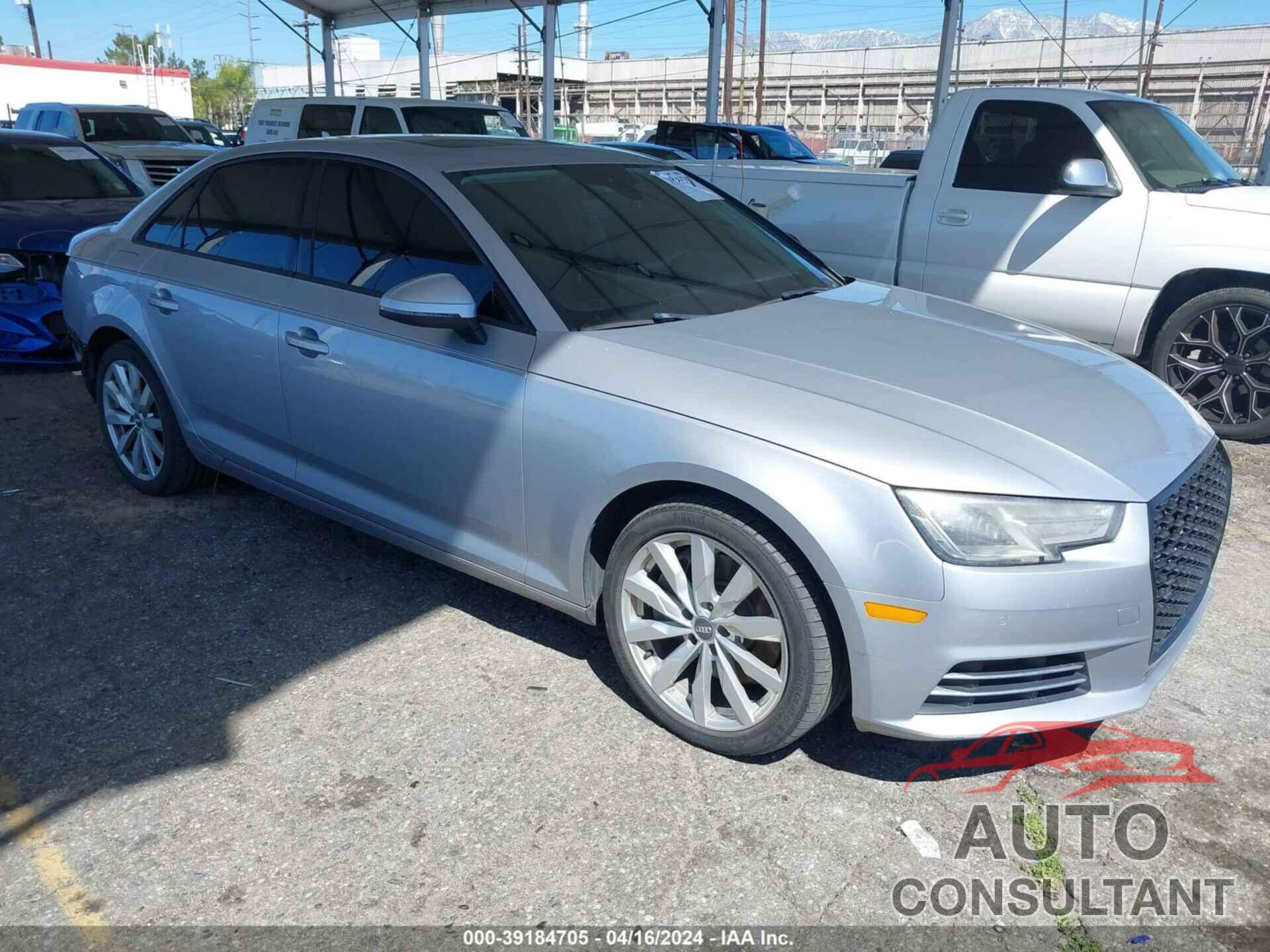 AUDI A4 2017 - WAUANAF48HN002919