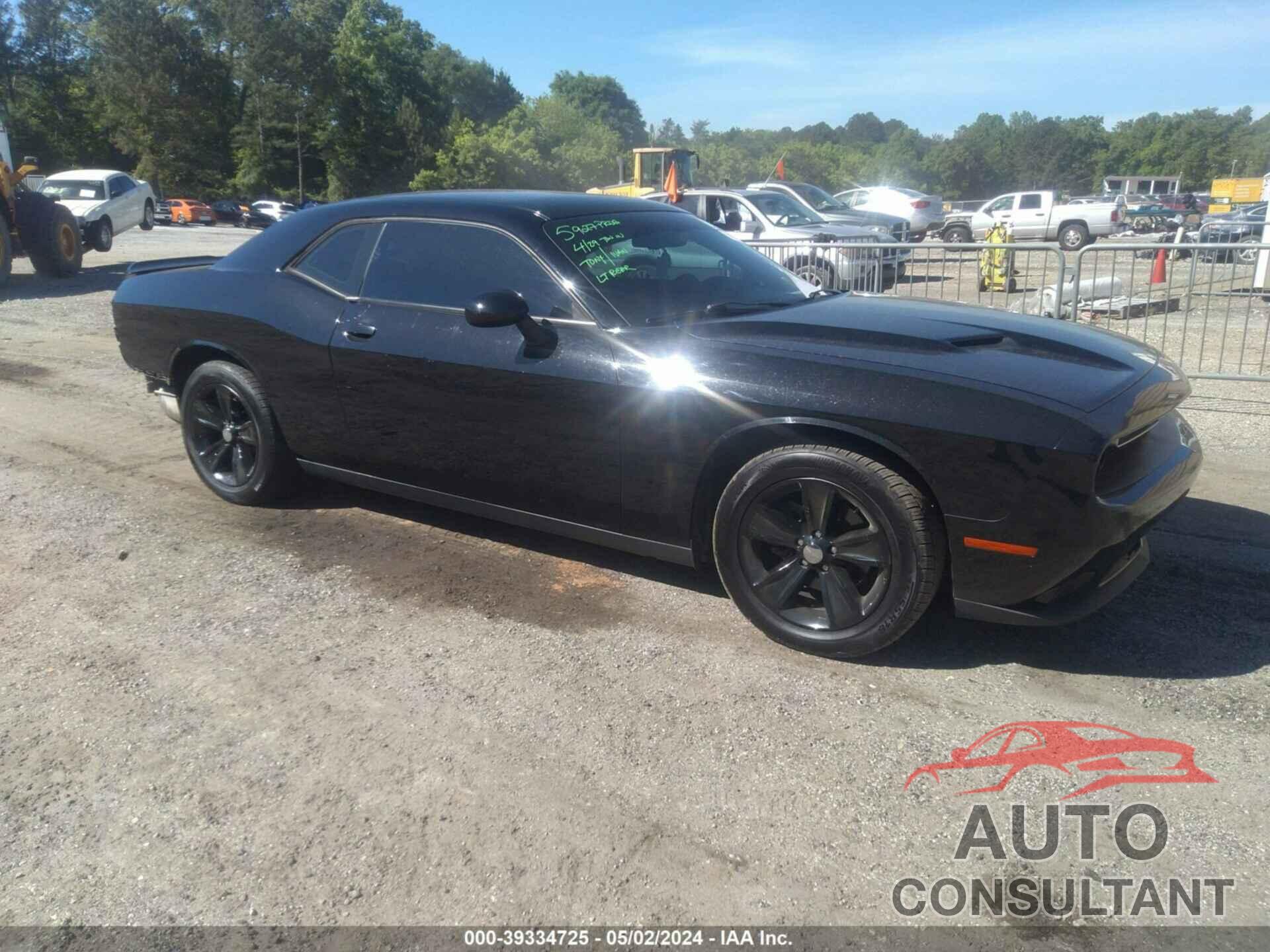 DODGE CHALLENGER 2018 - 2C3CDZAG4JH224116