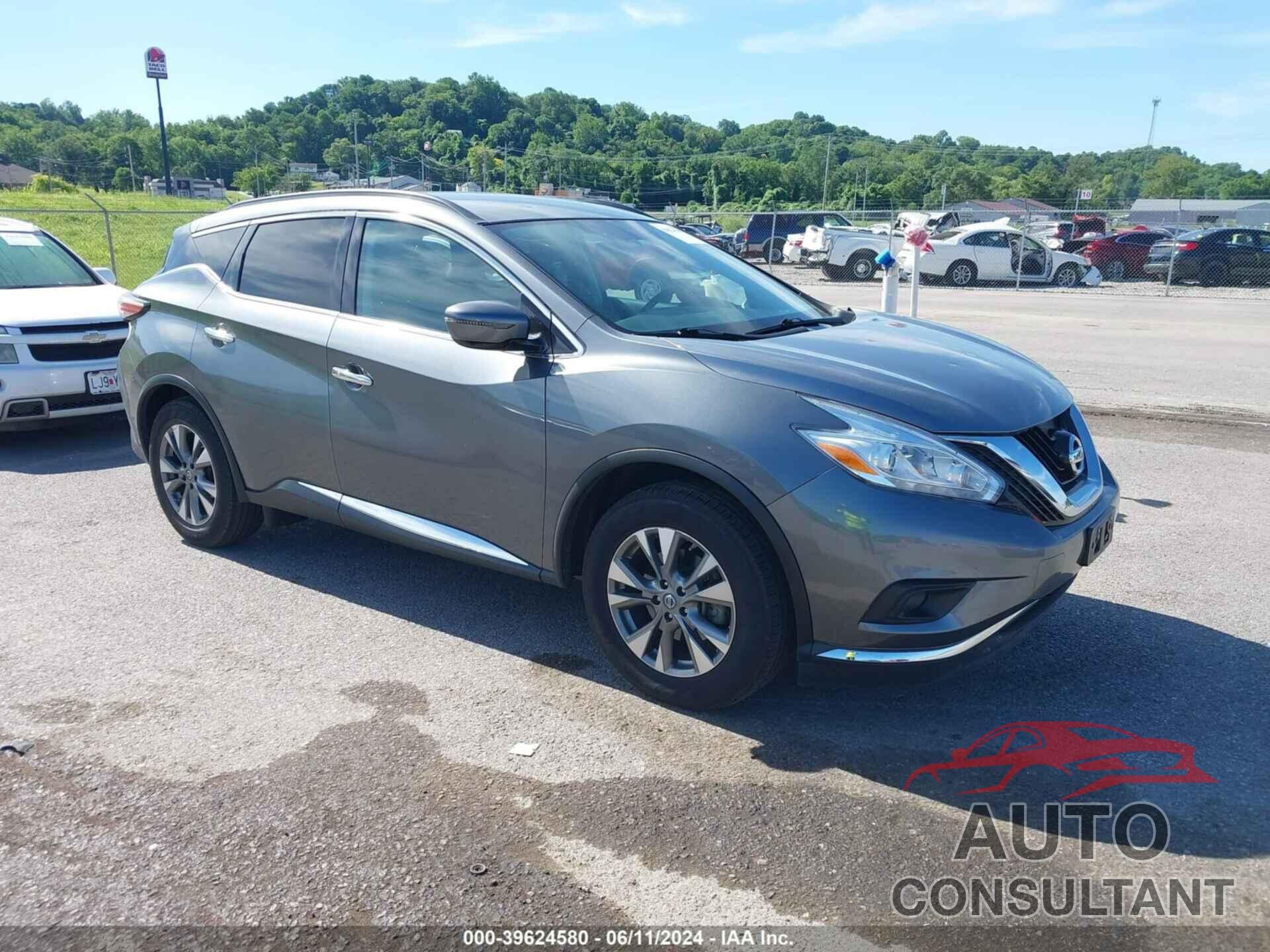 NISSAN MURANO 2016 - 5N1AZ2MH4GN113237