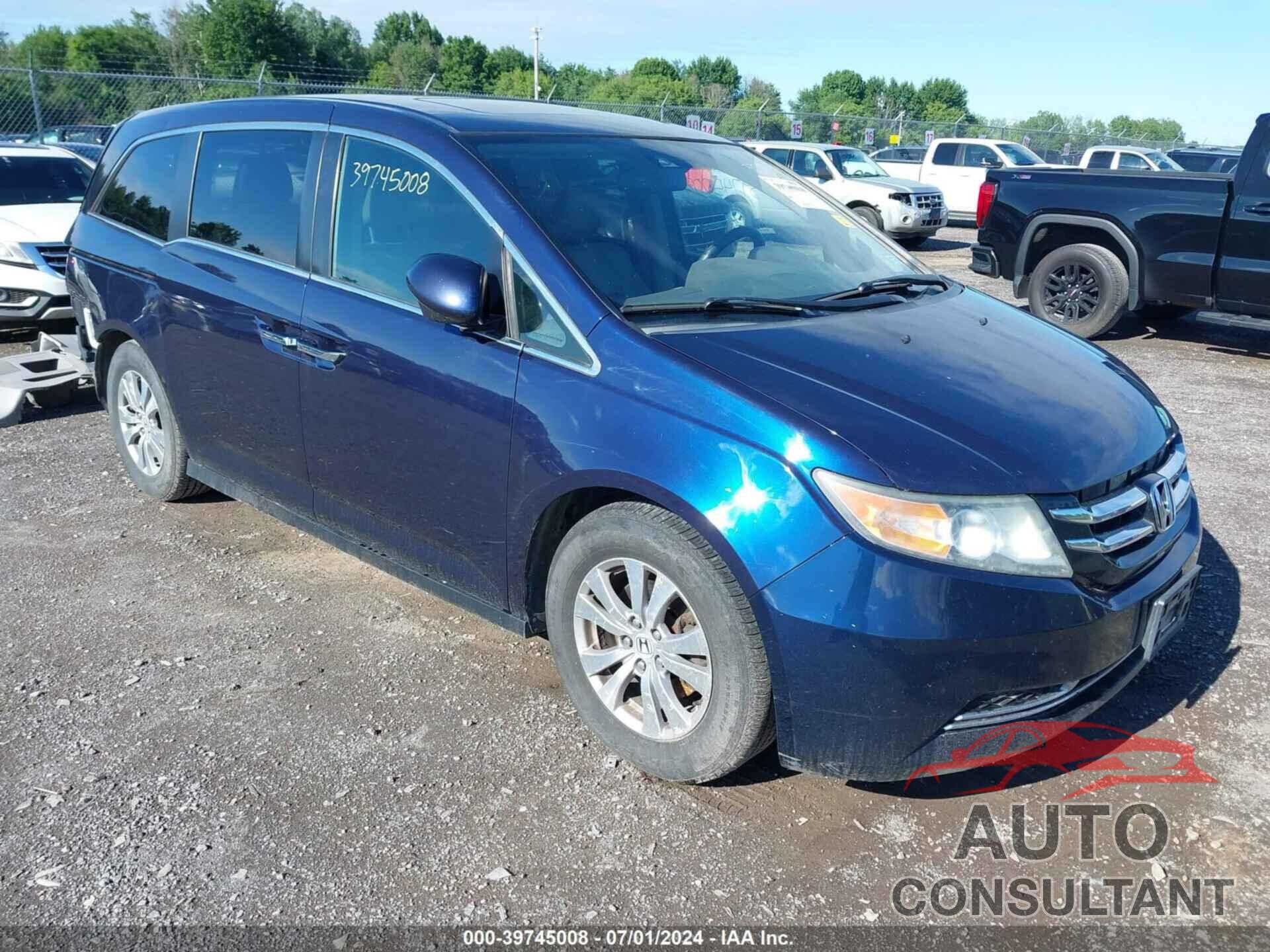 HONDA ODYSSEY 2016 - 5FNRL5H62GB068459