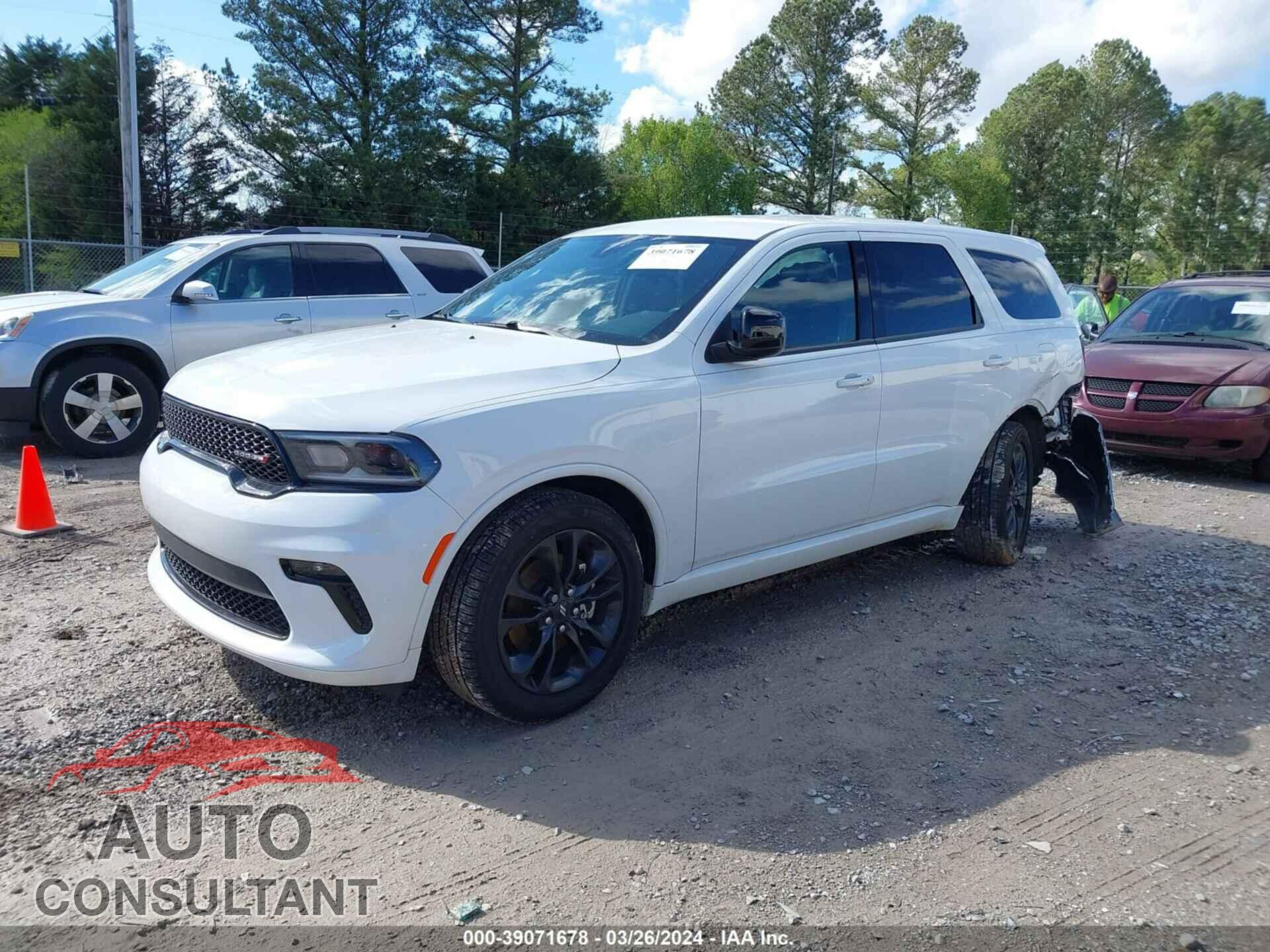 DODGE DURANGO 2021 - 1C4RDHAG8MC845673