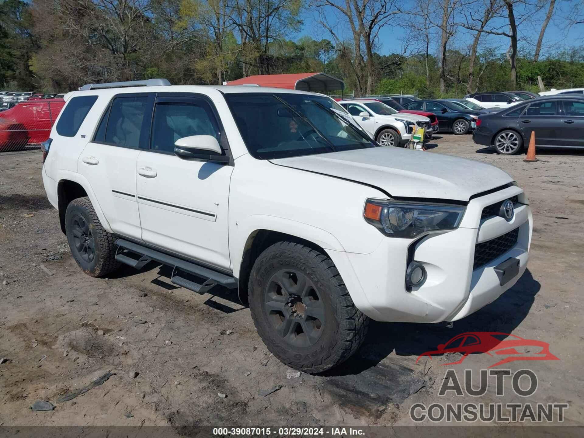 TOYOTA 4RUNNER 2017 - JTEZU5JR5H5164540