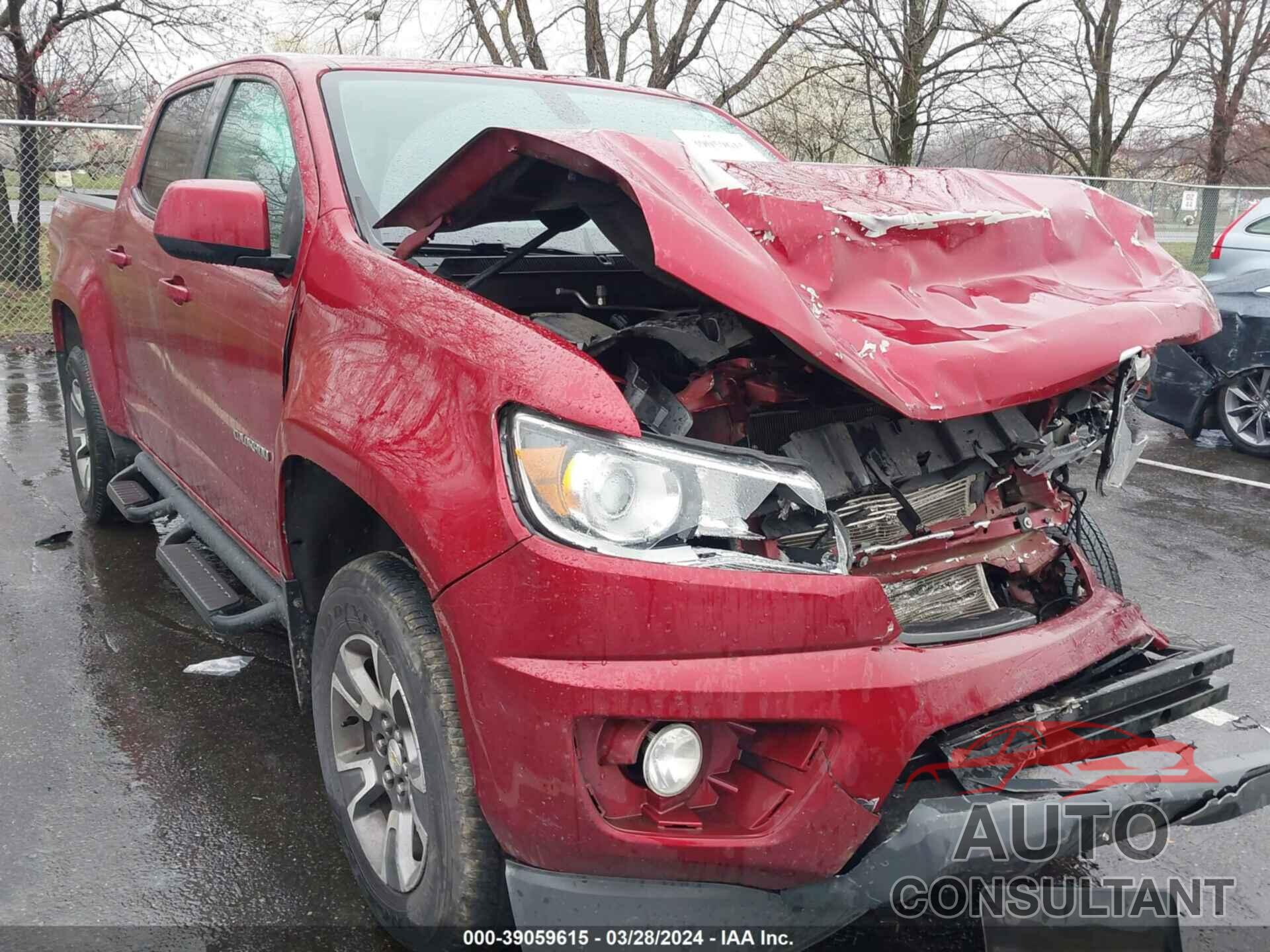 CHEVROLET COLORADO 2017 - 1GCGTDEN0H1240625