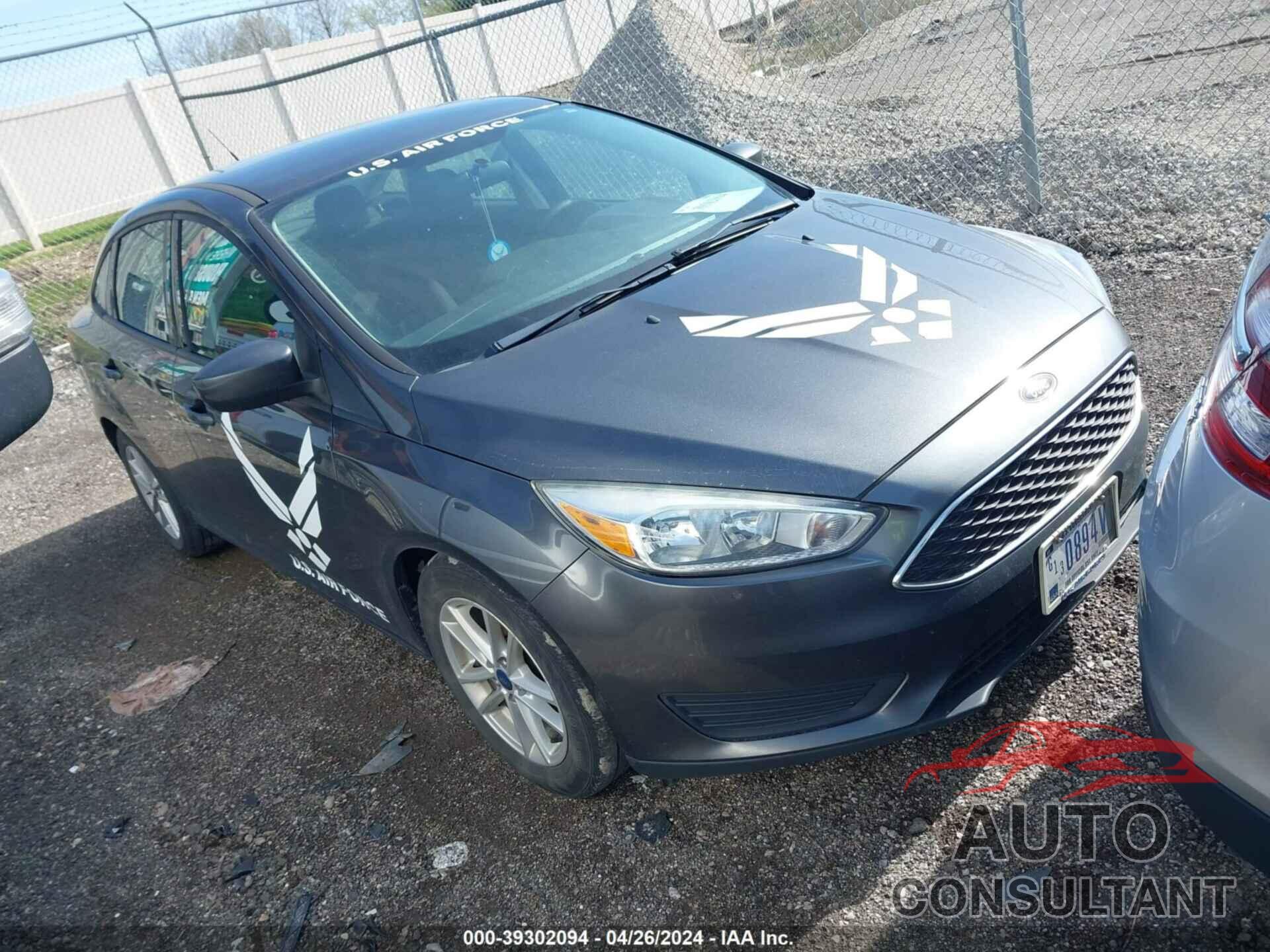 FORD FOCUS 2018 - 1FADP3F26JL328553