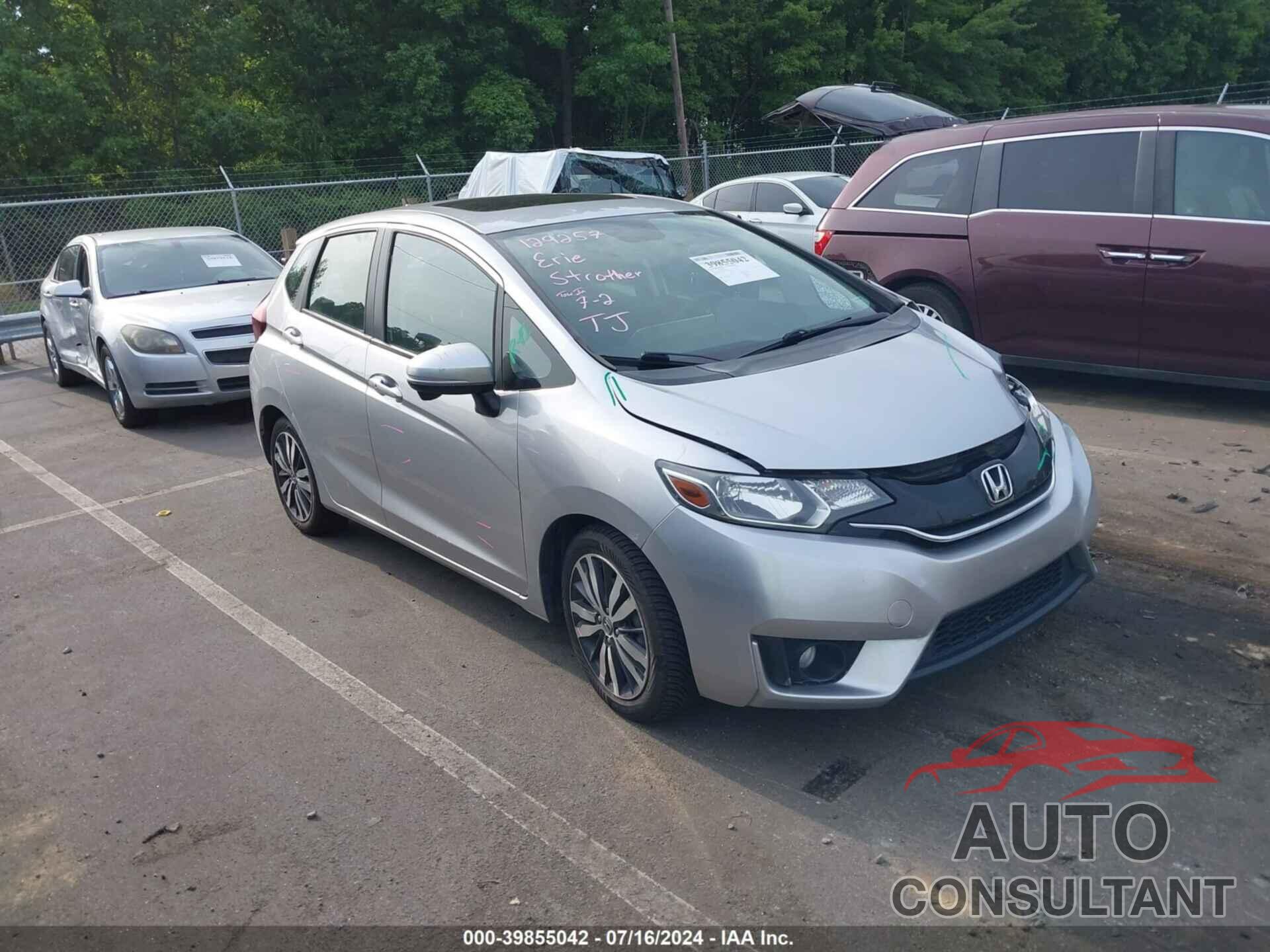 HONDA FIT 2016 - JHMGK5H7XGS009342