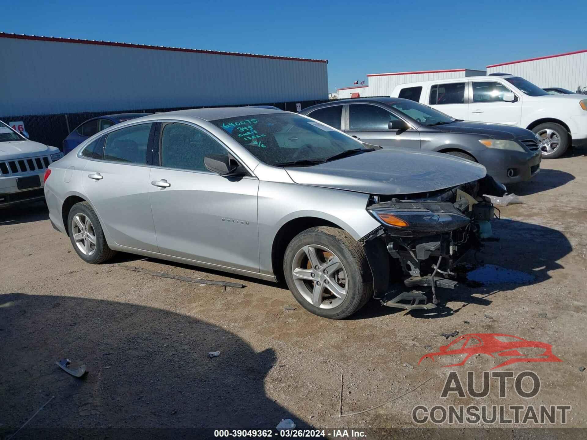 CHEVROLET MALIBU 2020 - 1G1ZB5ST8LF147215