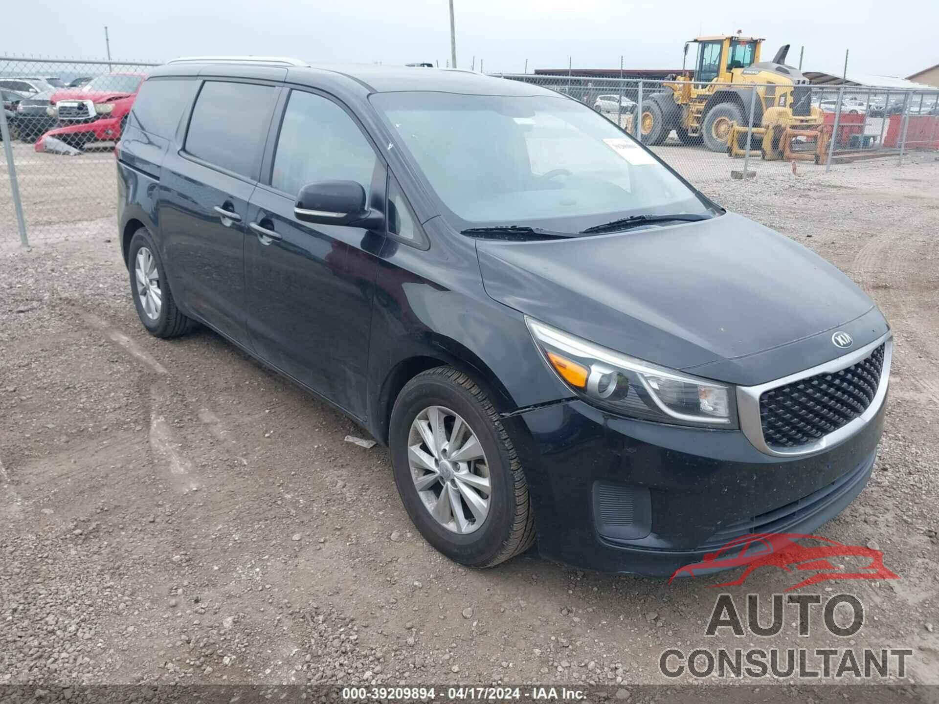 KIA SEDONA 2016 - KNDMB5C11G6085936