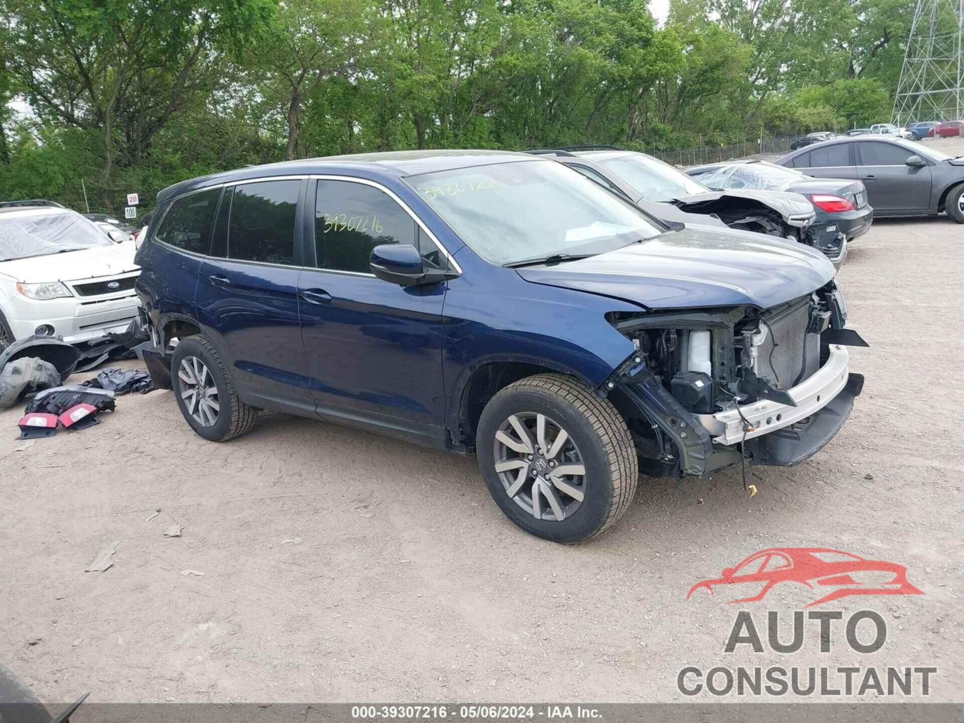 HONDA PILOT 2019 - 5FNYF6H42KB020525