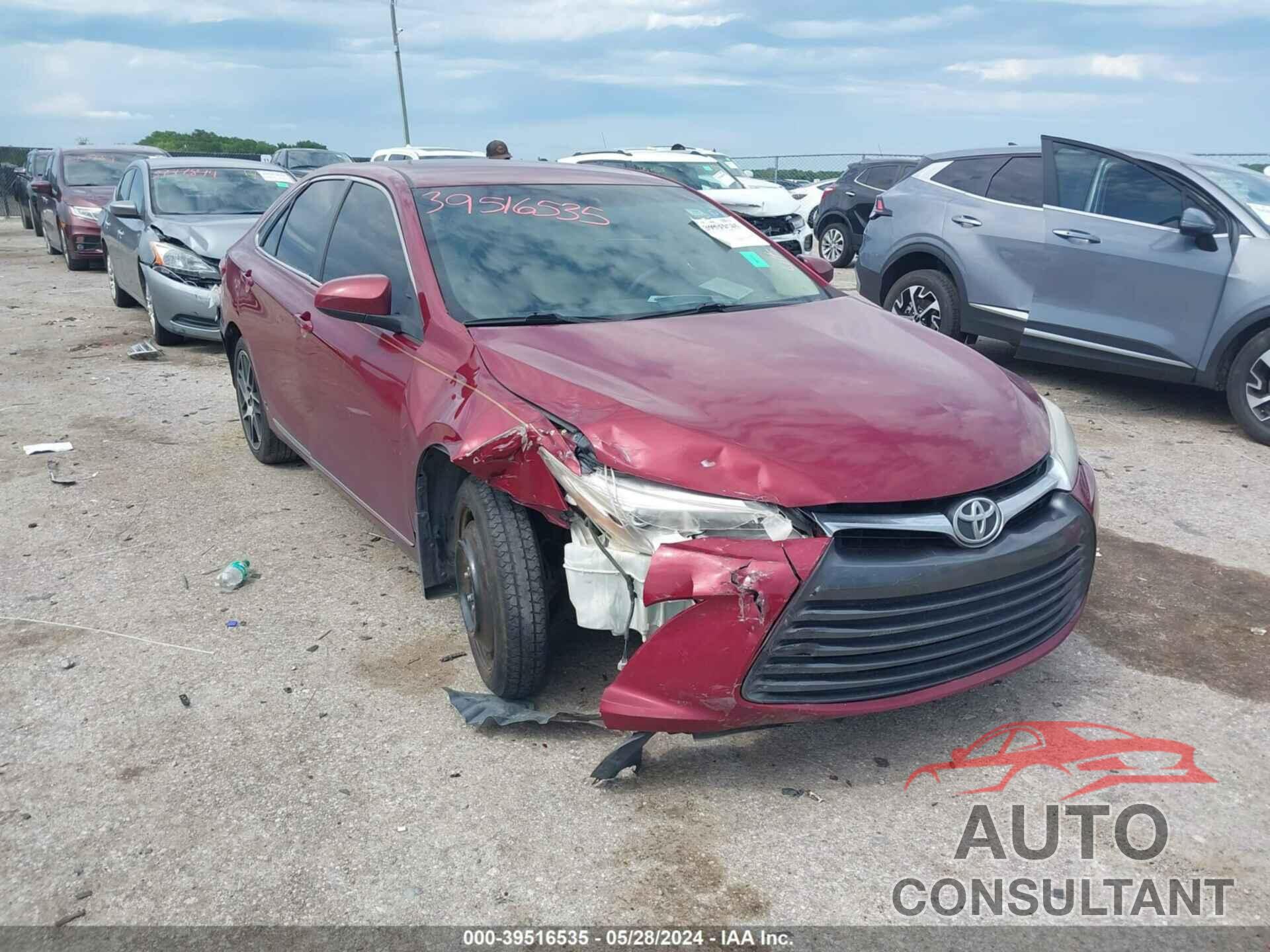 TOYOTA CAMRY 2017 - 4T1BF1FK3HU795163