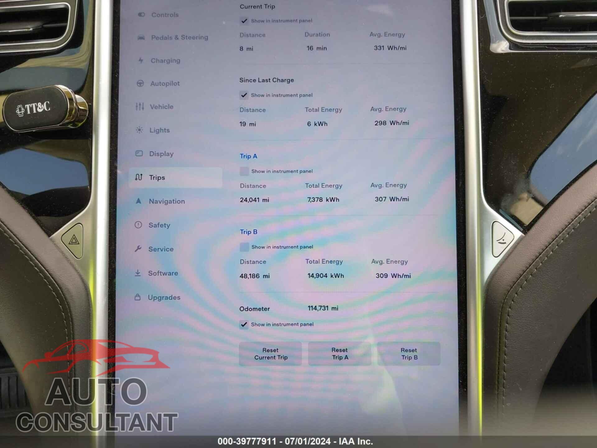 TESLA MODEL S 2016 - 5YJSA1E15GF130249