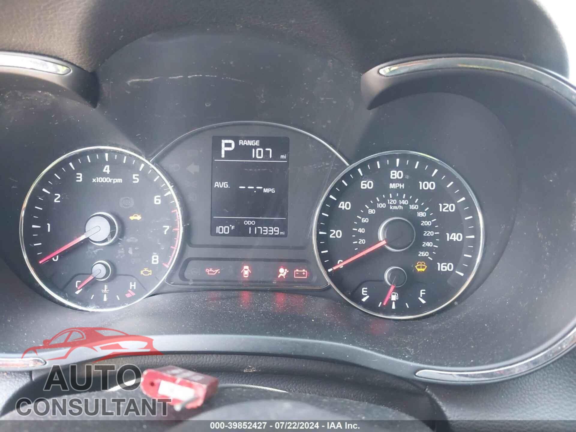 KIA FORTE 2017 - 3KPFK4A70HE081639