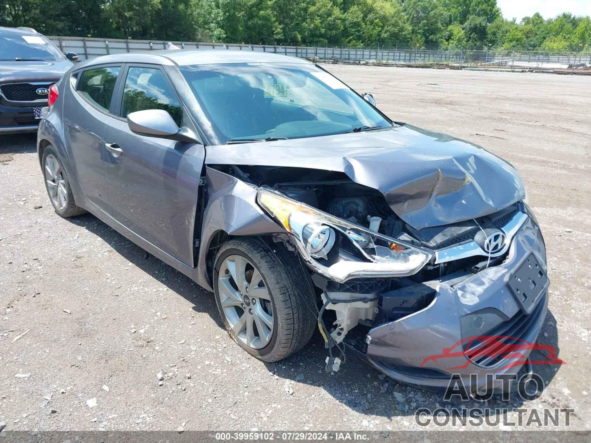 HYUNDAI VELOSTER 2016 - KMHTC6AD5GU262698