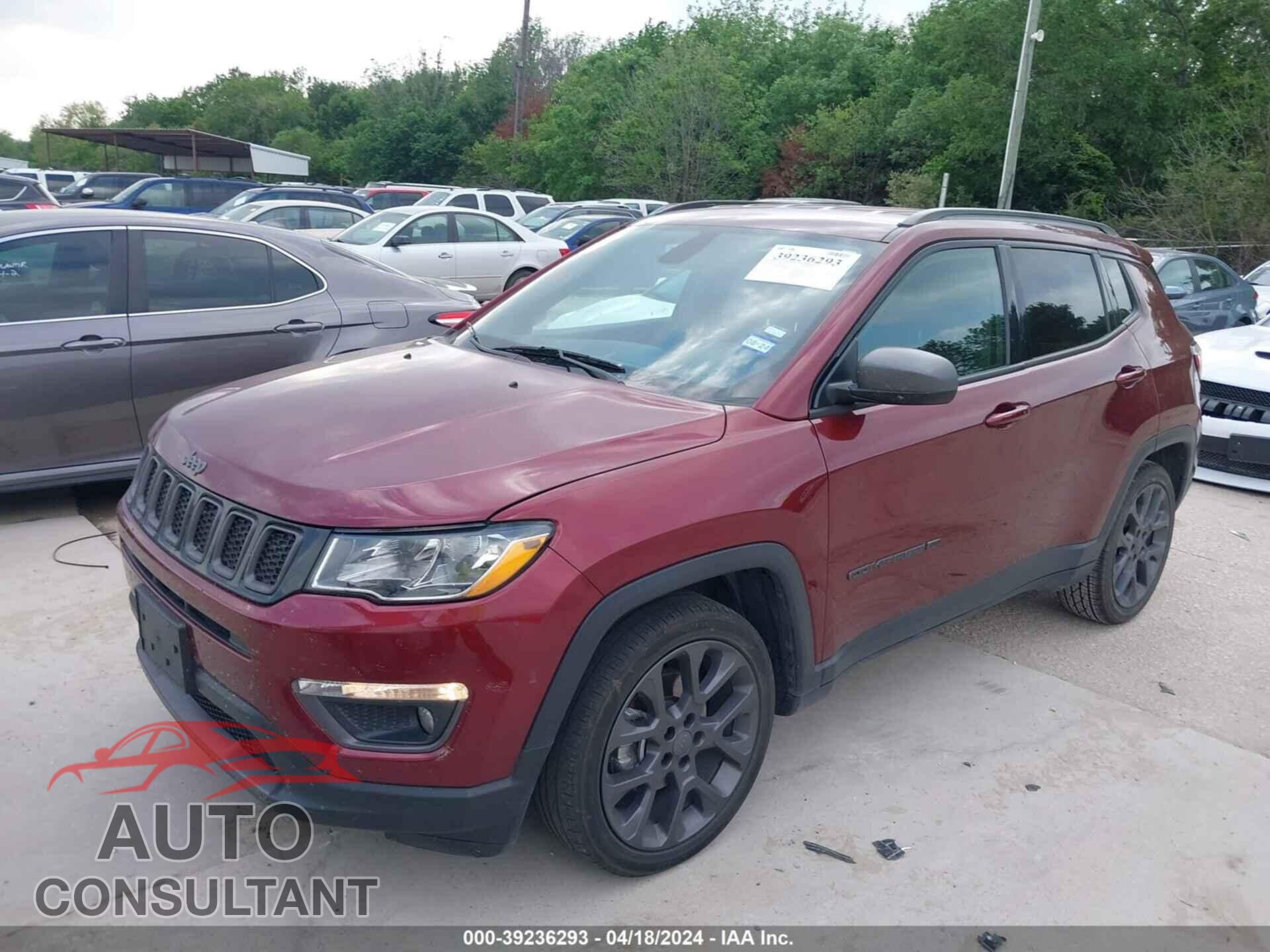 JEEP COMPASS 2021 - 3C4NJCEB7MT593606