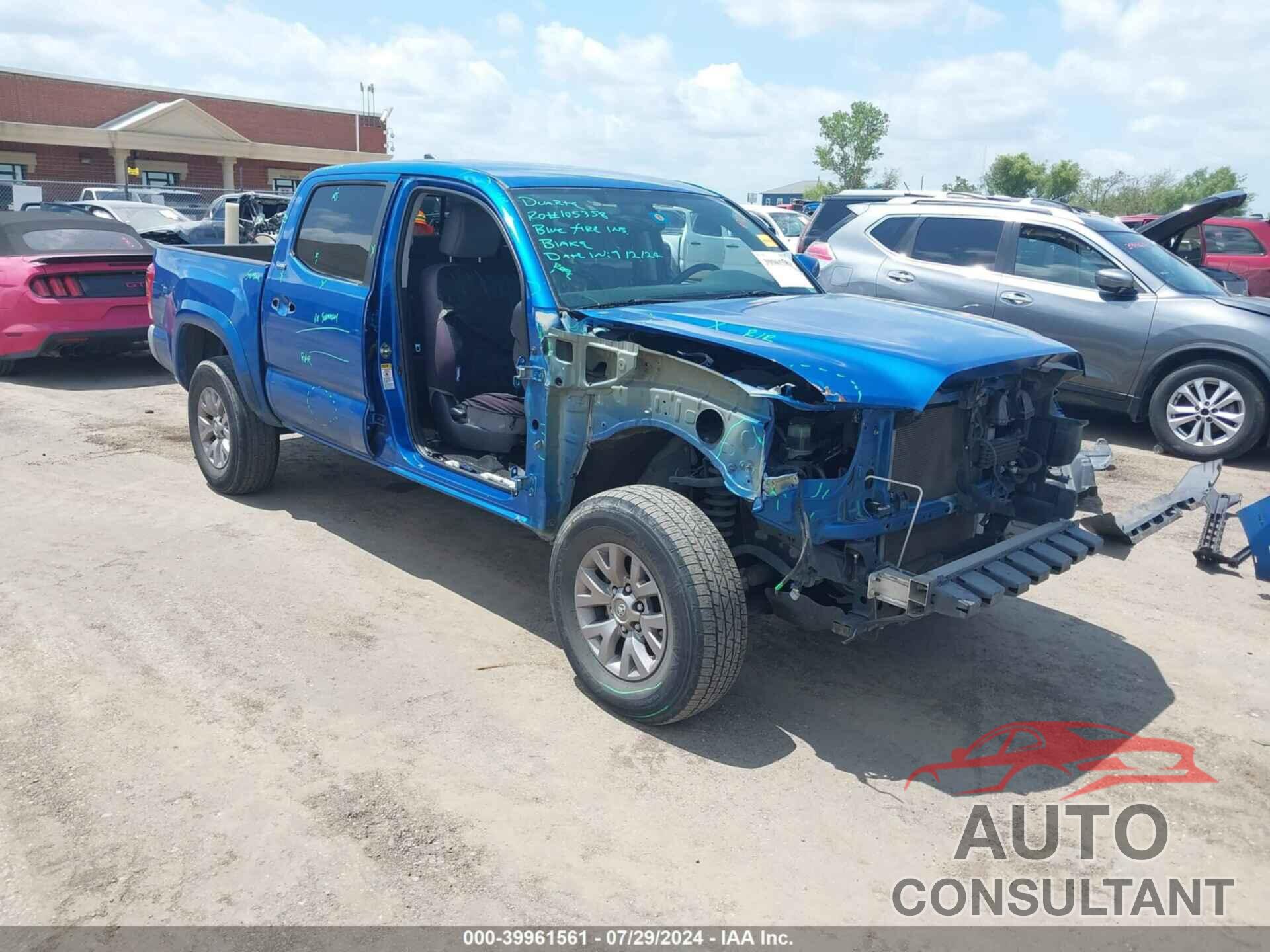 TOYOTA TACOMA 2016 - 5TFAZ5CN9GX016987