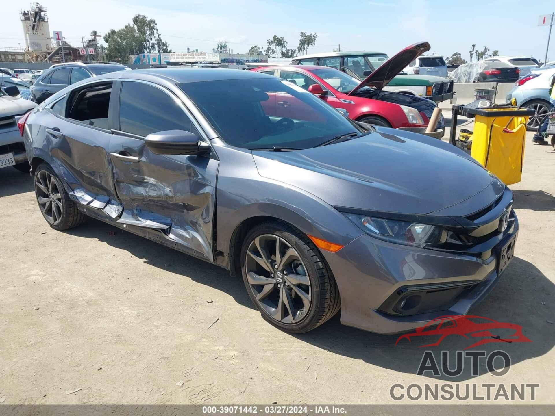 HONDA CIVIC 2021 - 2HGFC2F87MH511637