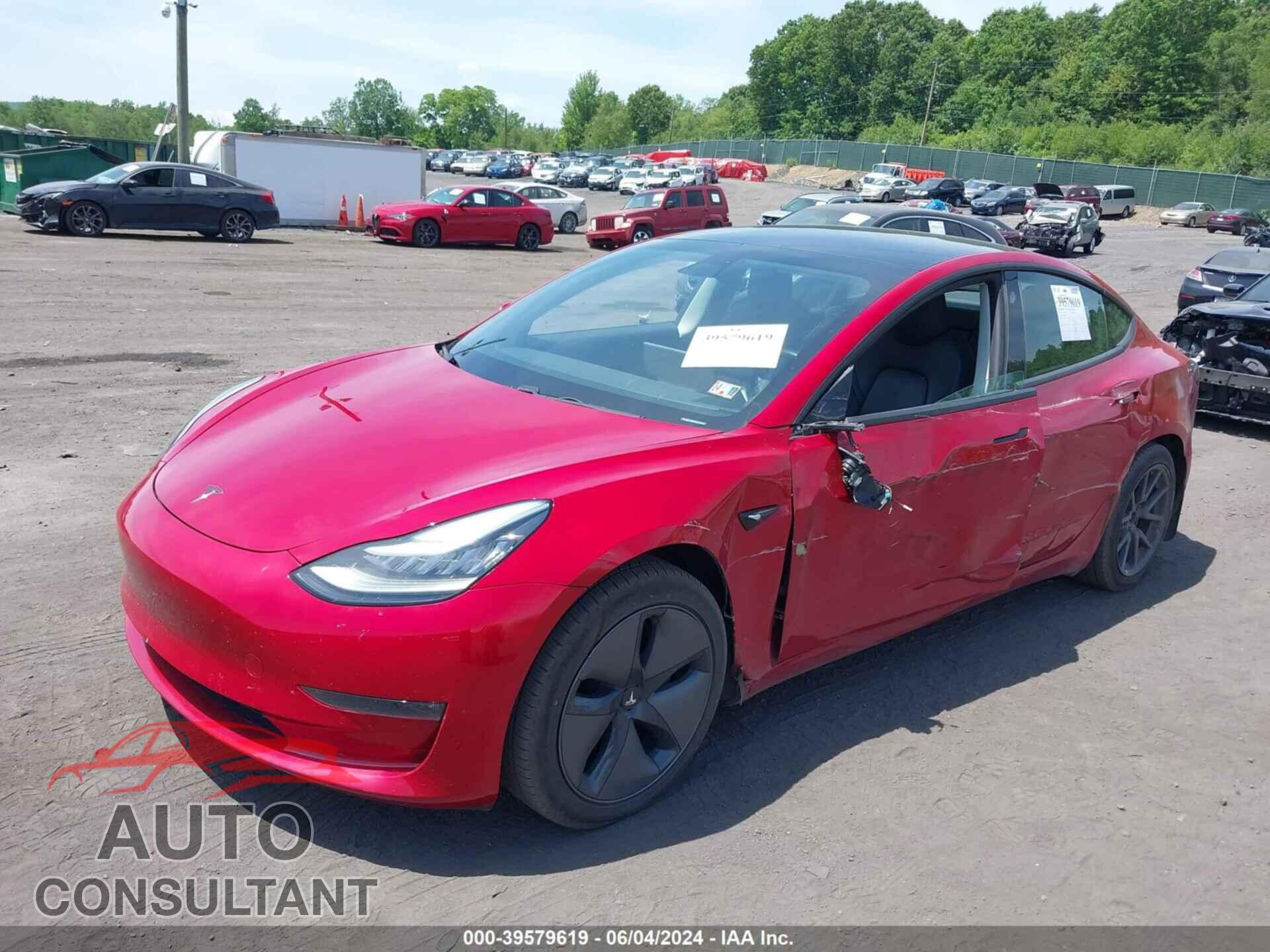 TESLA MODEL 3 2019 - 5YJ3E1EB9KF387201