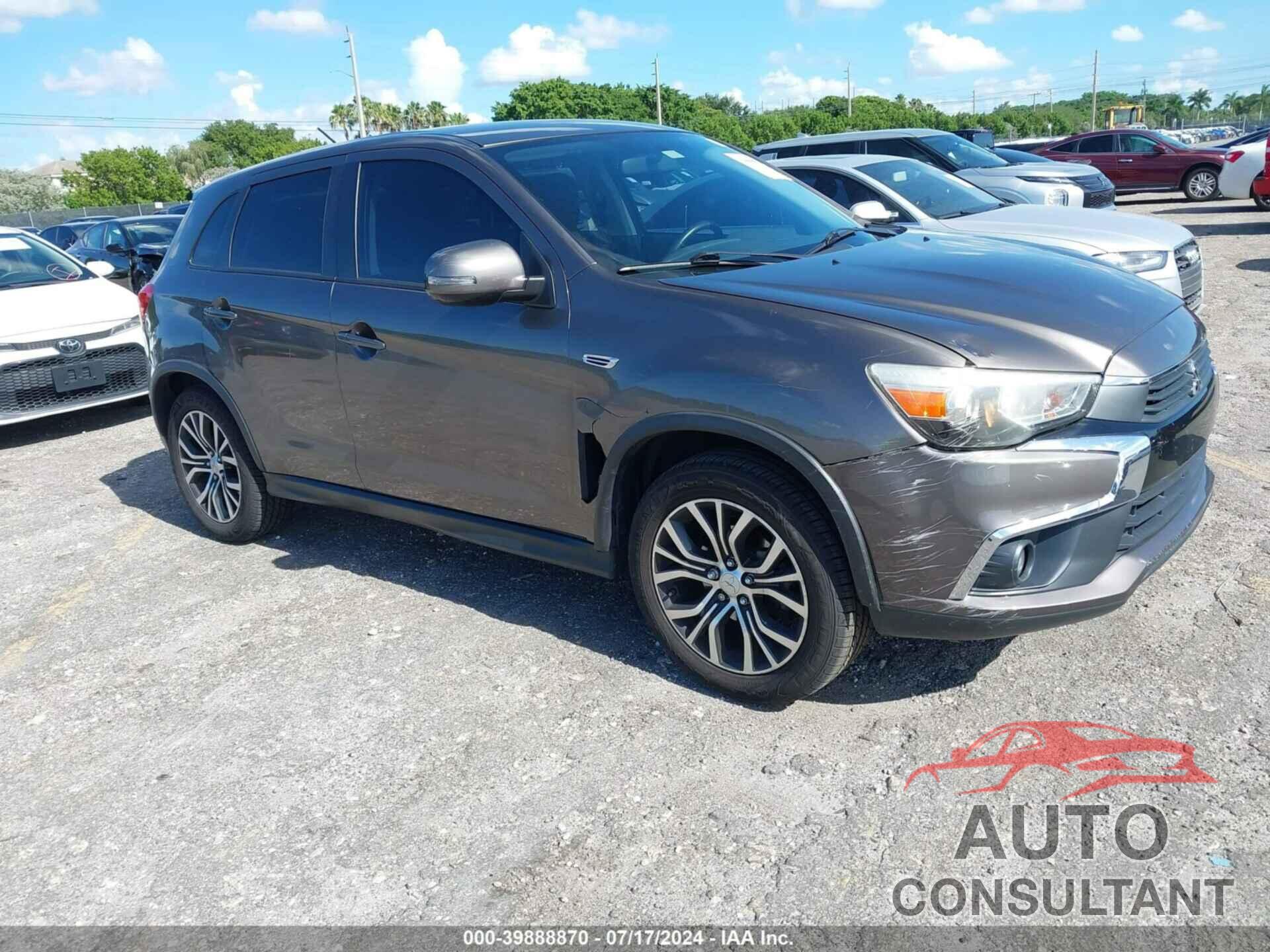 MITSUBISHI OUTLANDER SPORT 2016 - JA4AP3AW9GZ057558