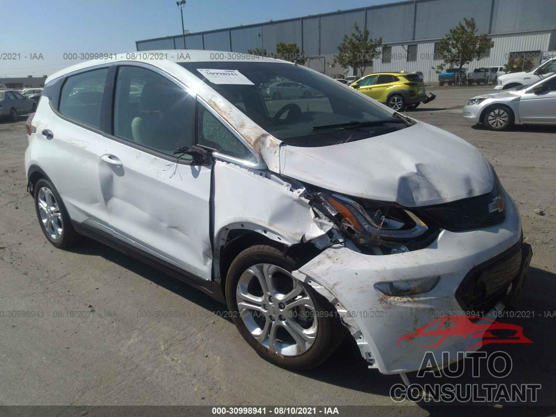 CHEVROLET BOLT EV 2021 - 1G1FY6S04M4102489