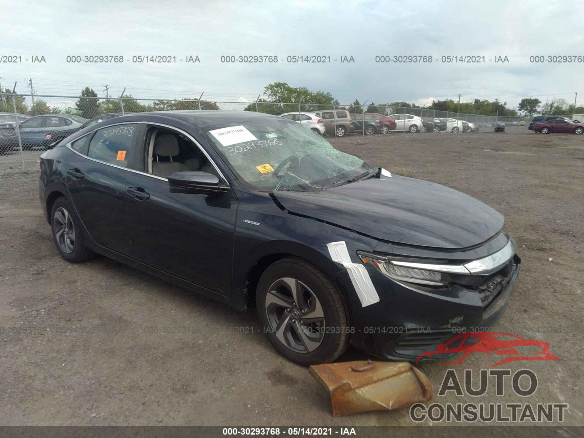 HONDA INSIGHT 2019 - 19XZE4F59KE017750