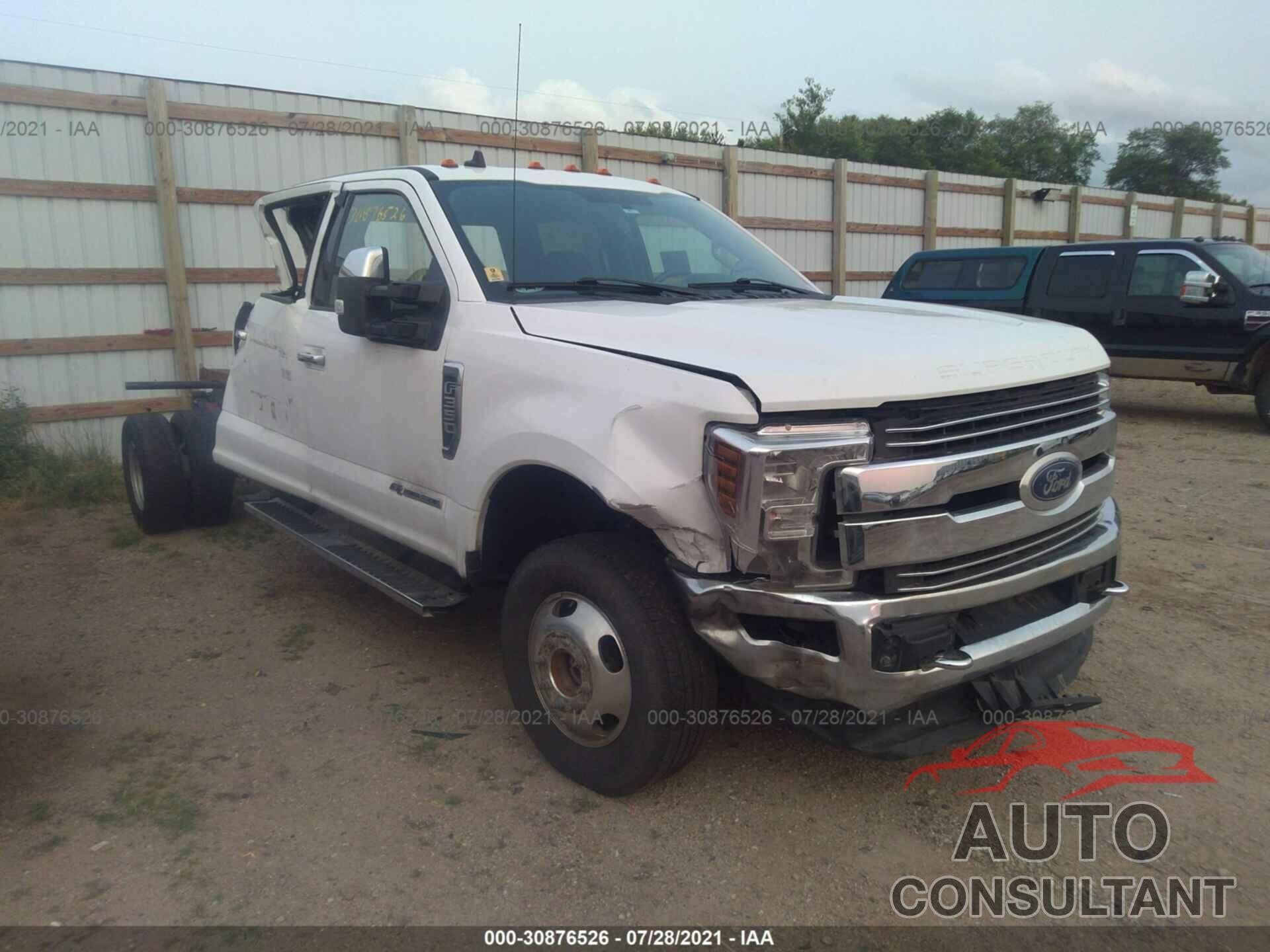 FORD SUPER DUTY F-350 DRW 2019 - 1FT8W3DT2KEC62468