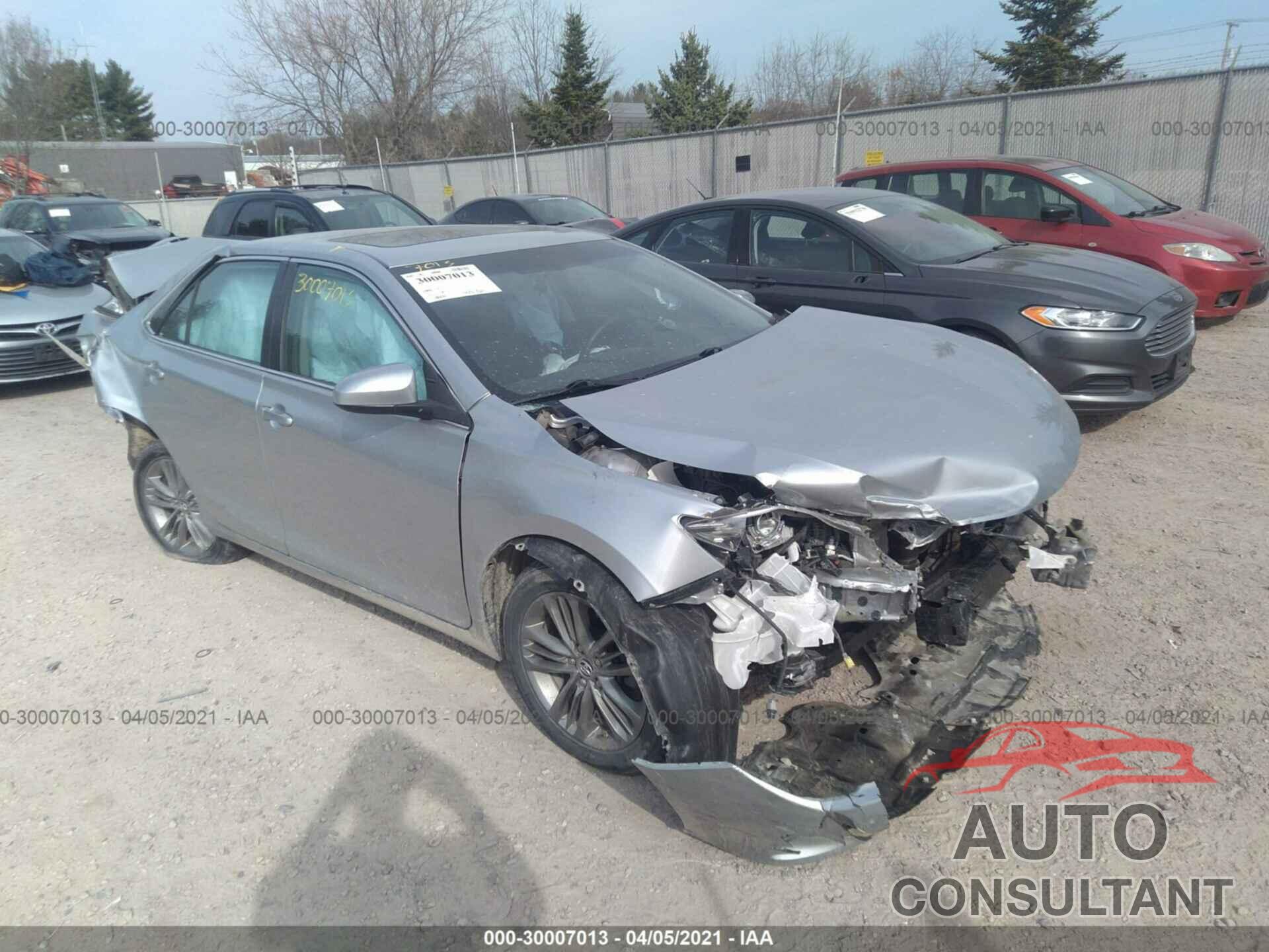 TOYOTA CAMRY 2017 - 4T1BF1FK8HU300200