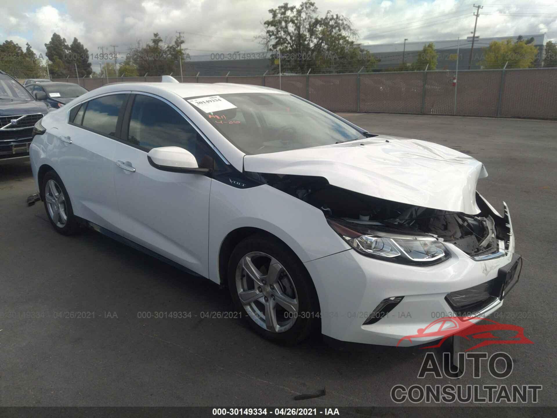 CHEVROLET VOLT 2017 - 1G1RC6S54HU209720