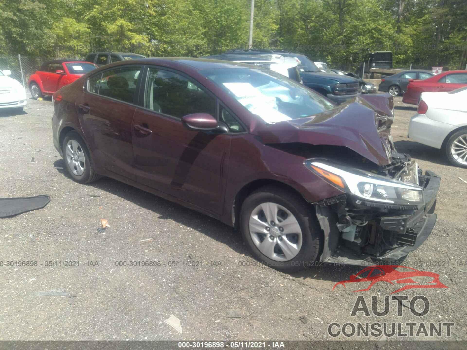 KIA FORTE 2017 - 3KPFK4A77HE125779