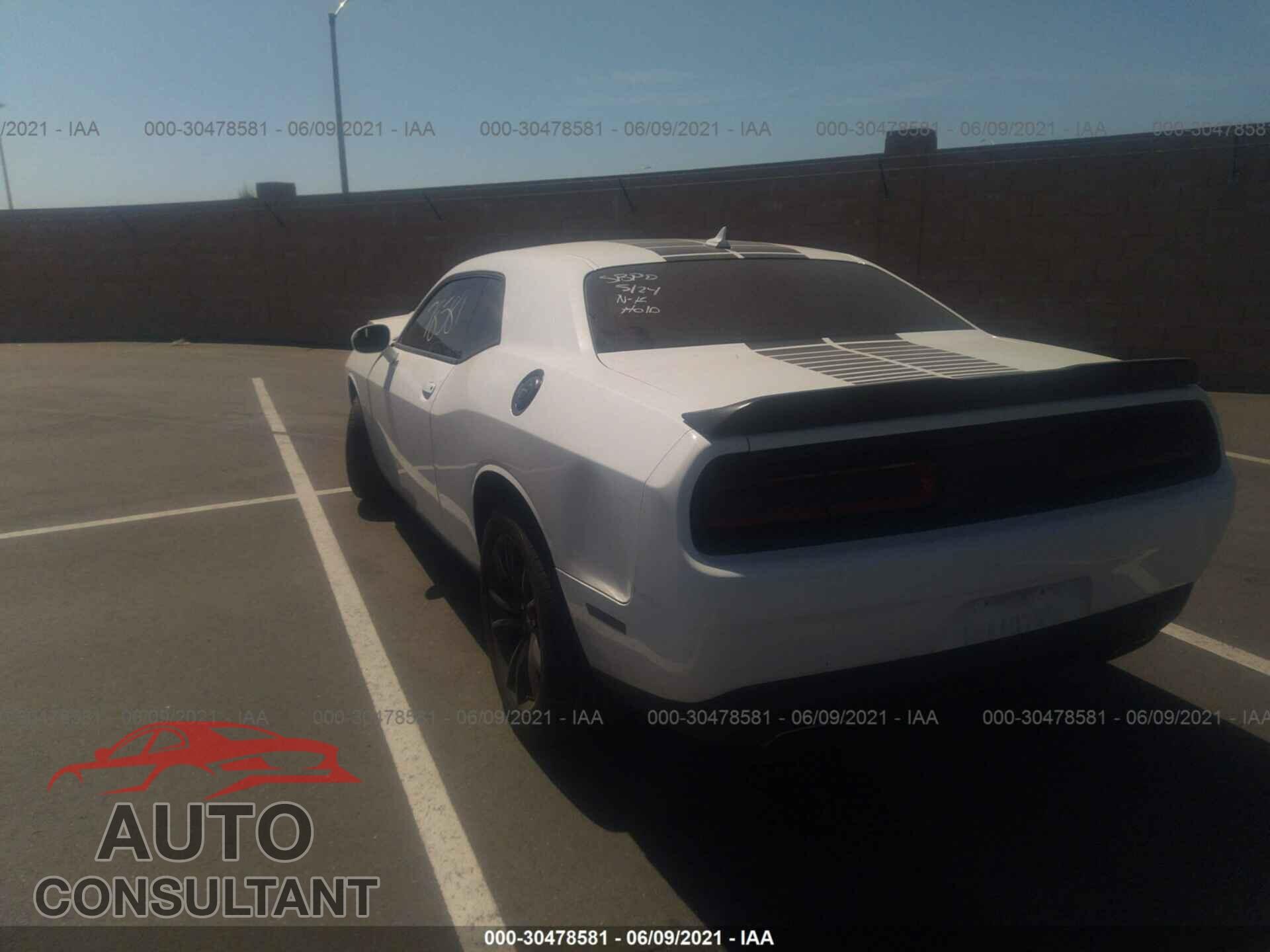 DODGE CHALLENGER 2017 - 2C3CDZAG6HH666017