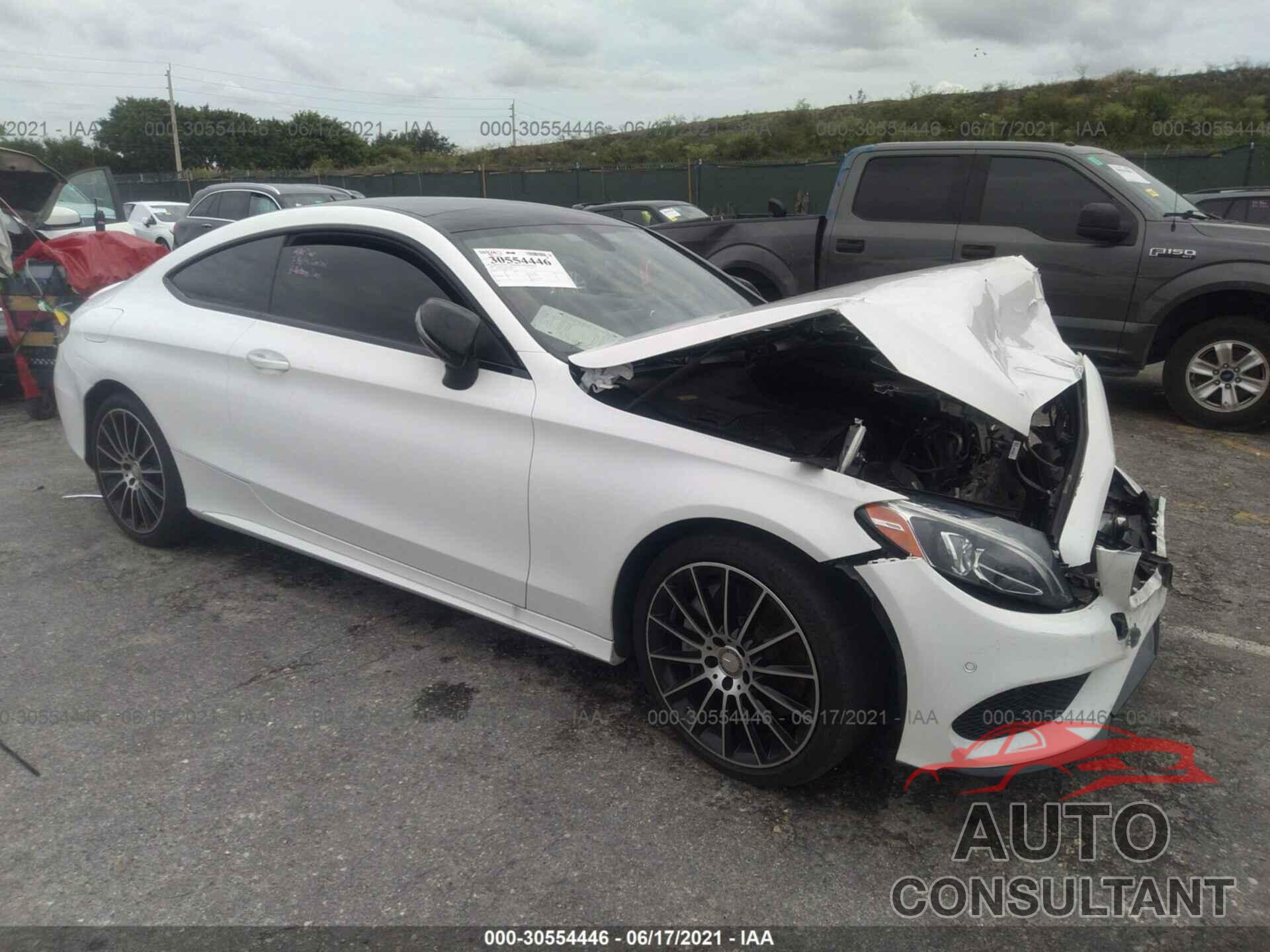 MERCEDES-BENZ C-CLASS 2017 - WDDWJ4JB8HF375325