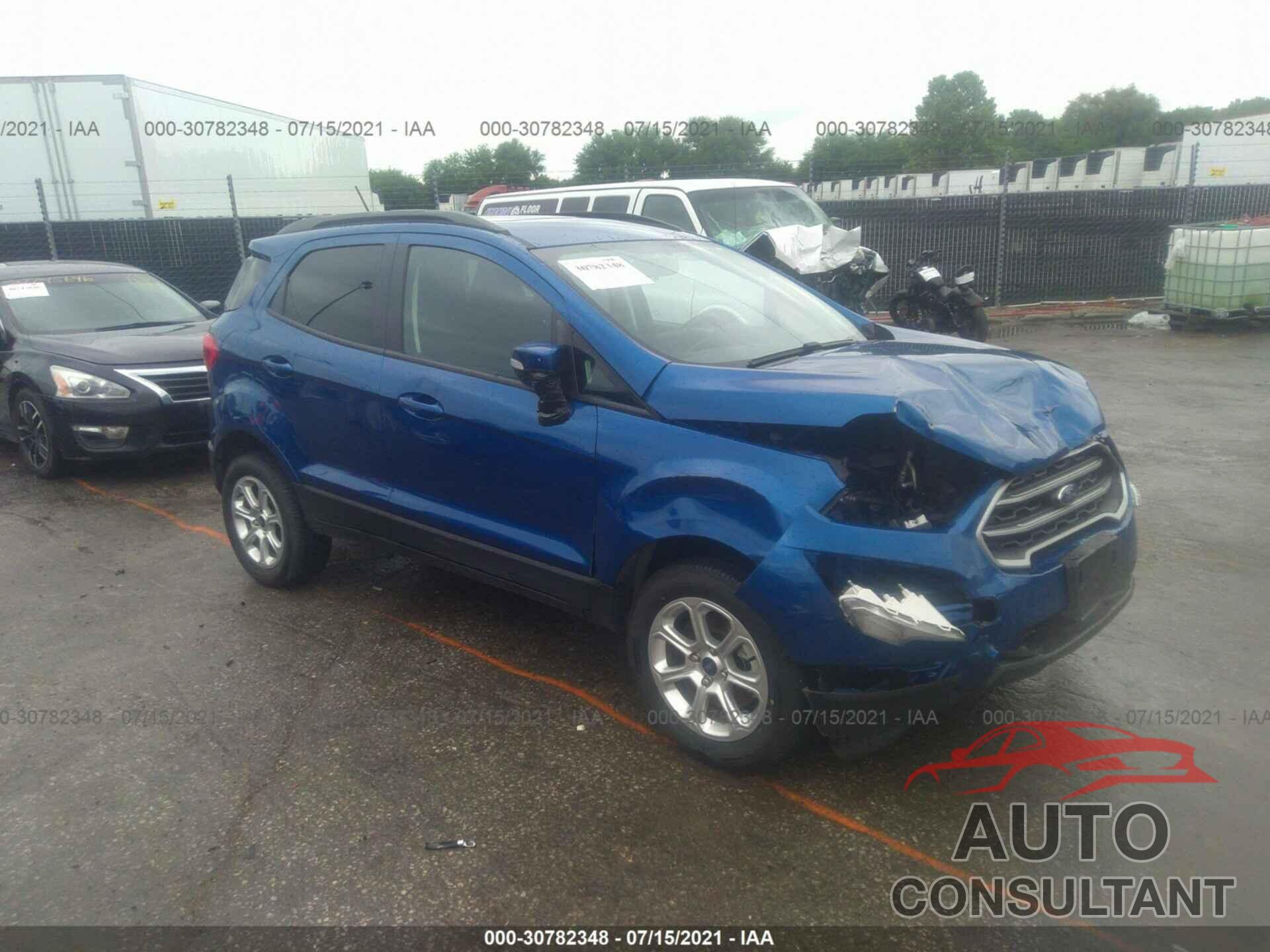 FORD ECOSPORT 2020 - MAJ6S3GL8LC347672