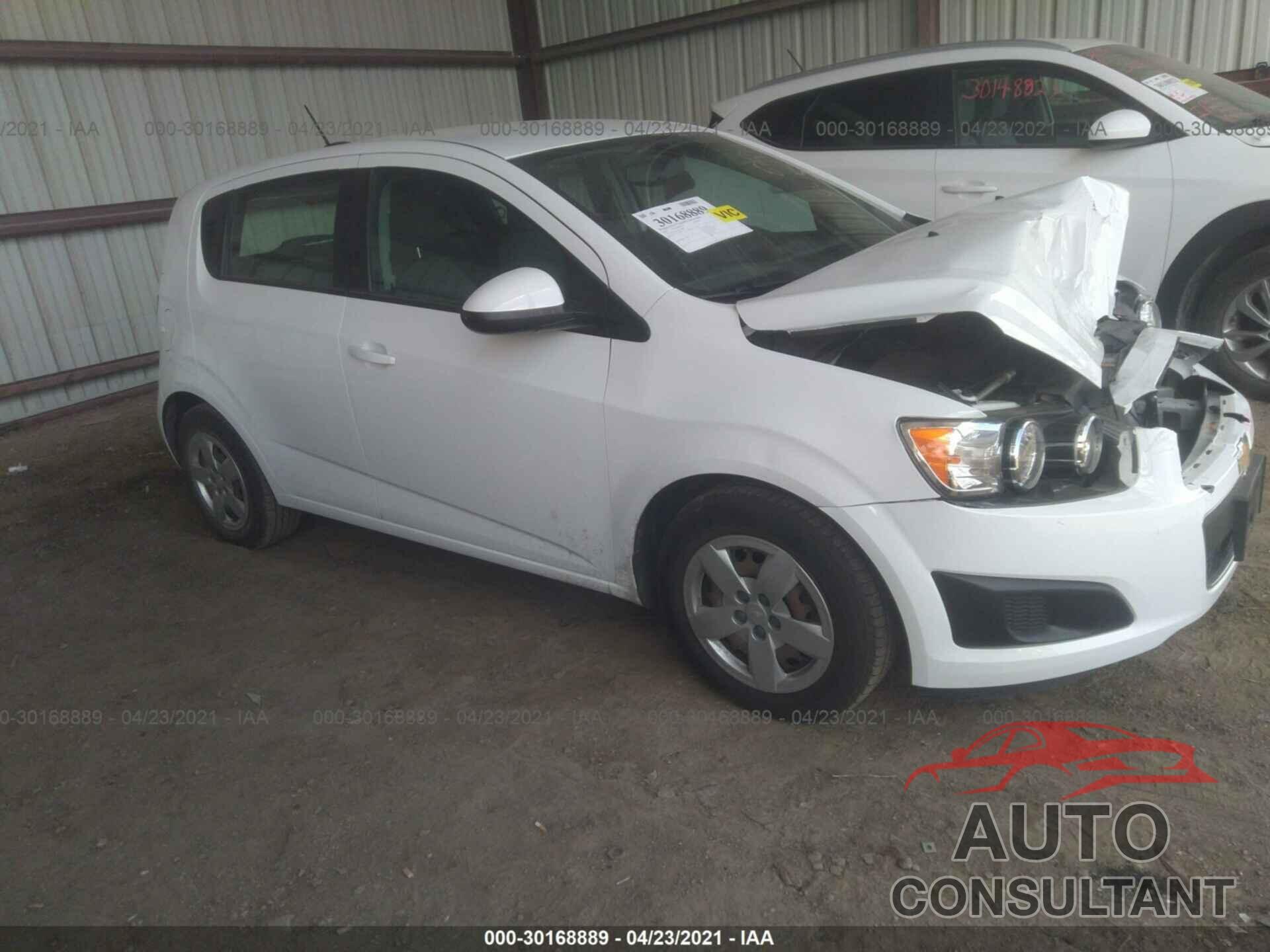 CHEVROLET SONIC 2016 - 1G1JA6SH6G4170883