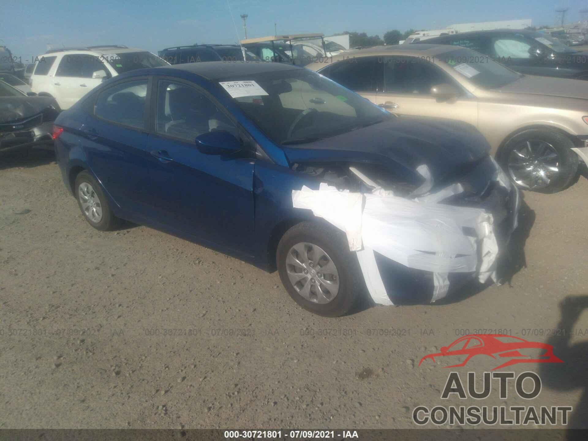 HYUNDAI ACCENT 2016 - KMHCT4AE9GU091662