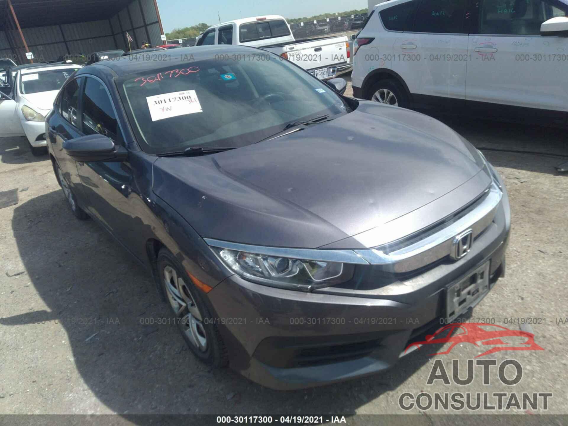 HONDA CIVIC SEDAN 2016 - 19XFC2F52GE043448