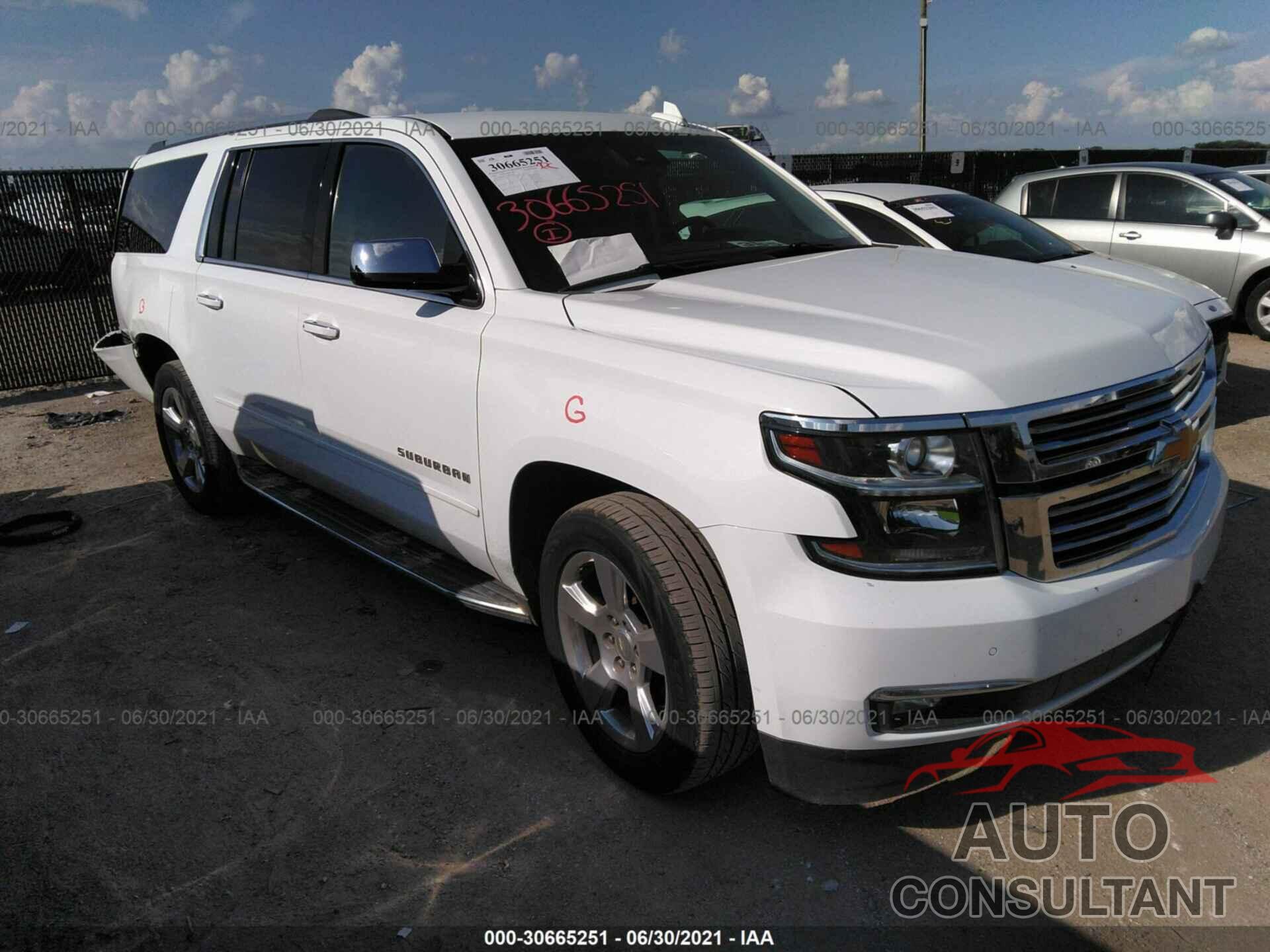 CHEVROLET SUBURBAN 2017 - 1GNSCJKC1HR168242