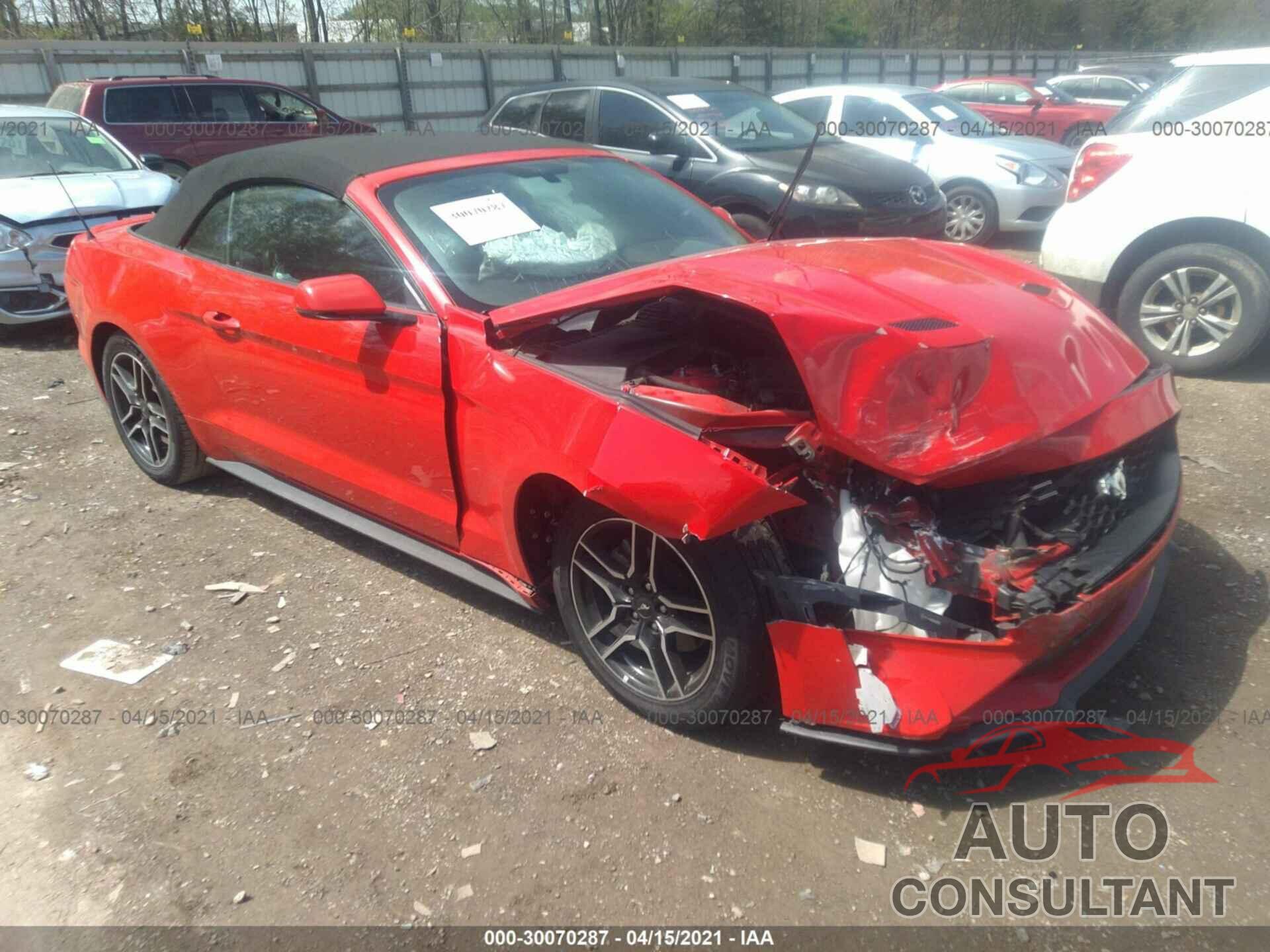 FORD MUSTANG 2019 - 1FATP8UH4K5150454