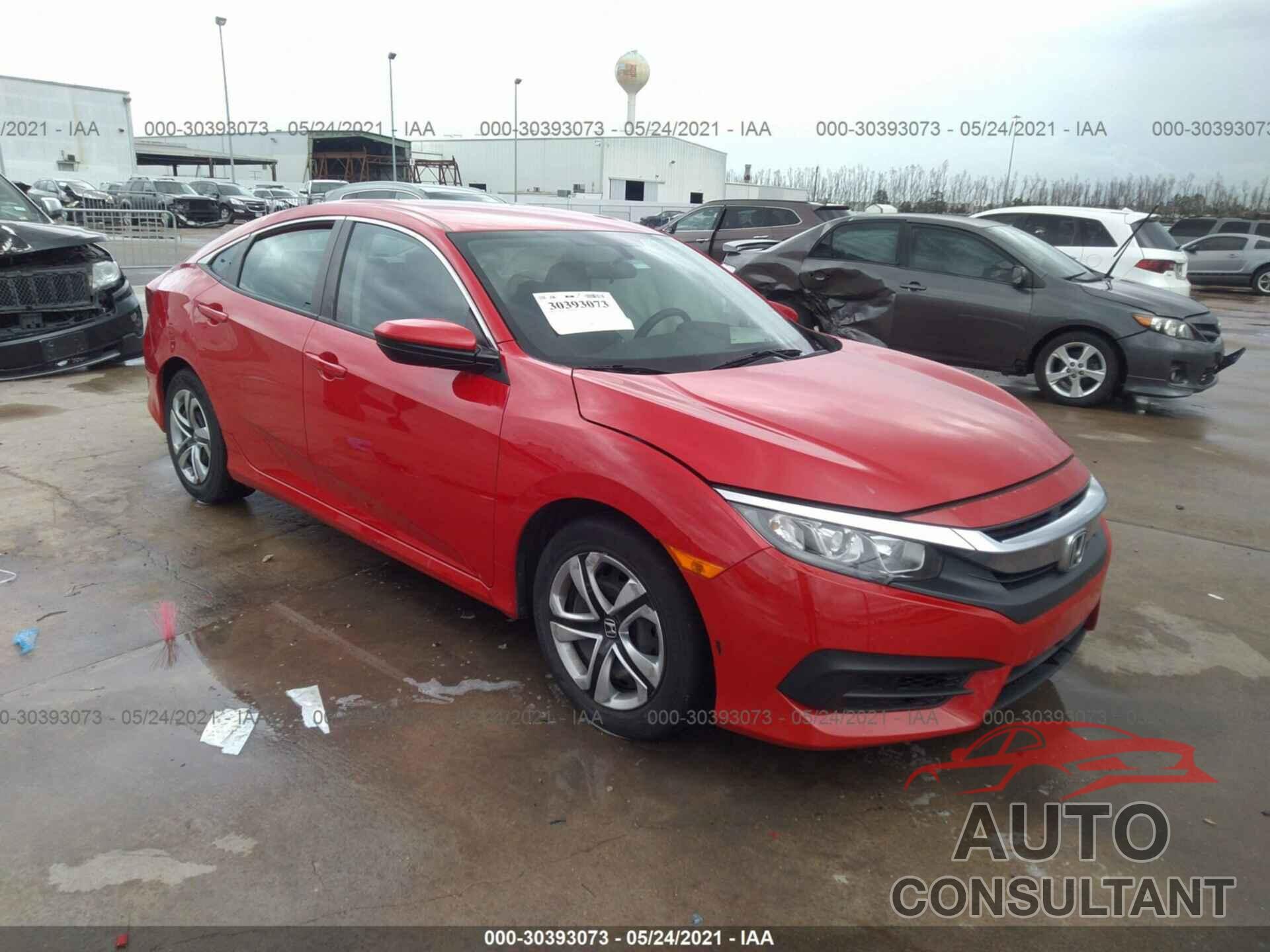 HONDA CIVIC SEDAN 2016 - 2HGFC2F54GH539387