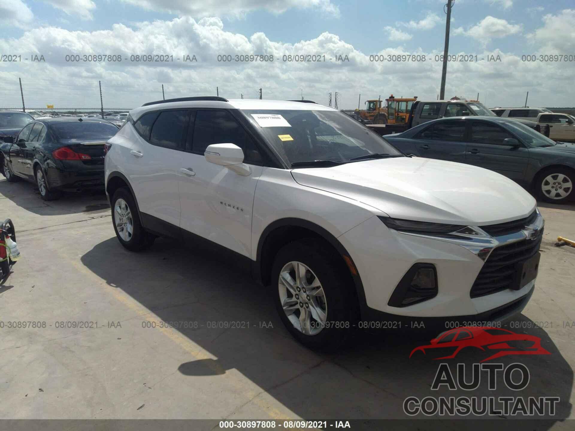 CHEVROLET BLAZER 2020 - 3GNKBBRA5LS687829