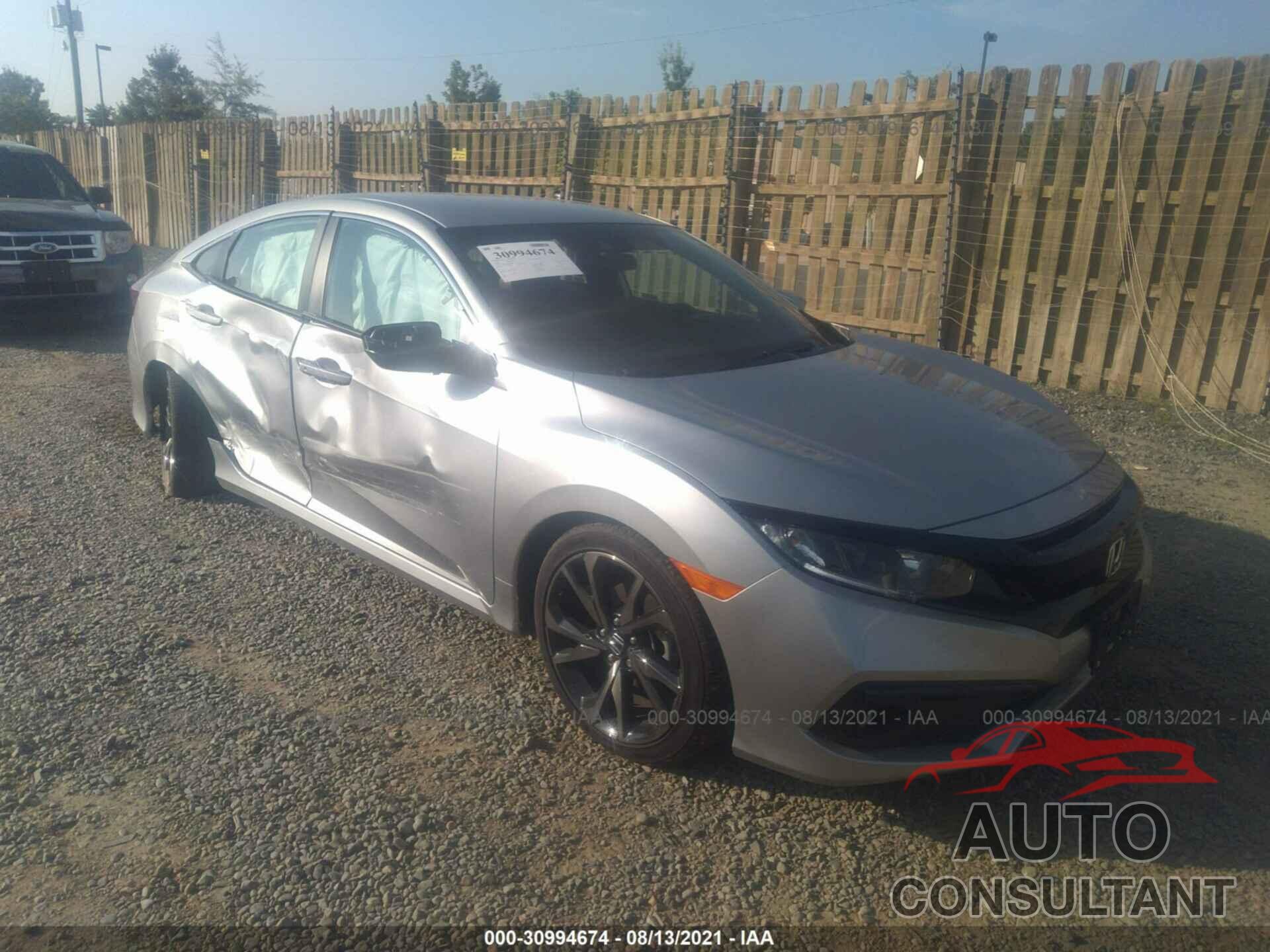 HONDA CIVIC SEDAN 2021 - 2HGFC2F82MH524344