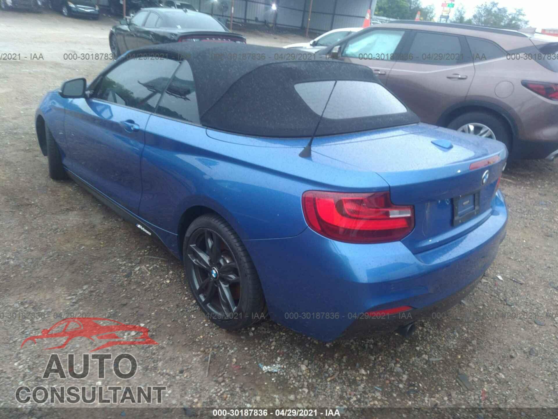 BMW 2 SERIES 2016 - WBA1M1C57GV578483