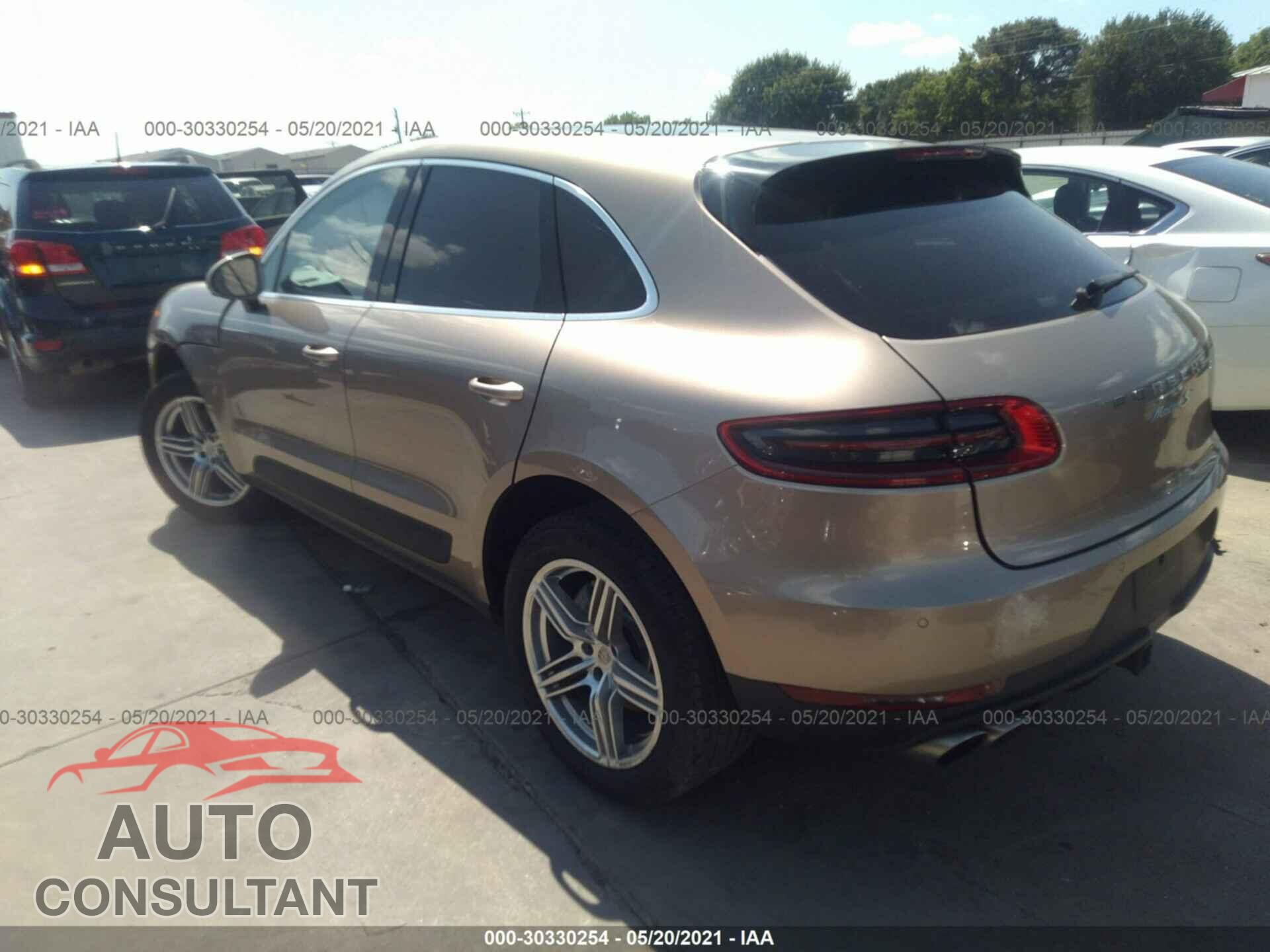 PORSCHE MACAN 2016 - WP1AB2A54GLB54092