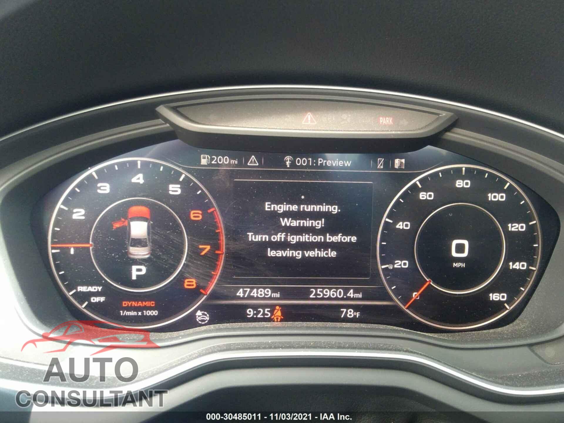 AUDI A4 2017 - WAUKMAF46HN050023
