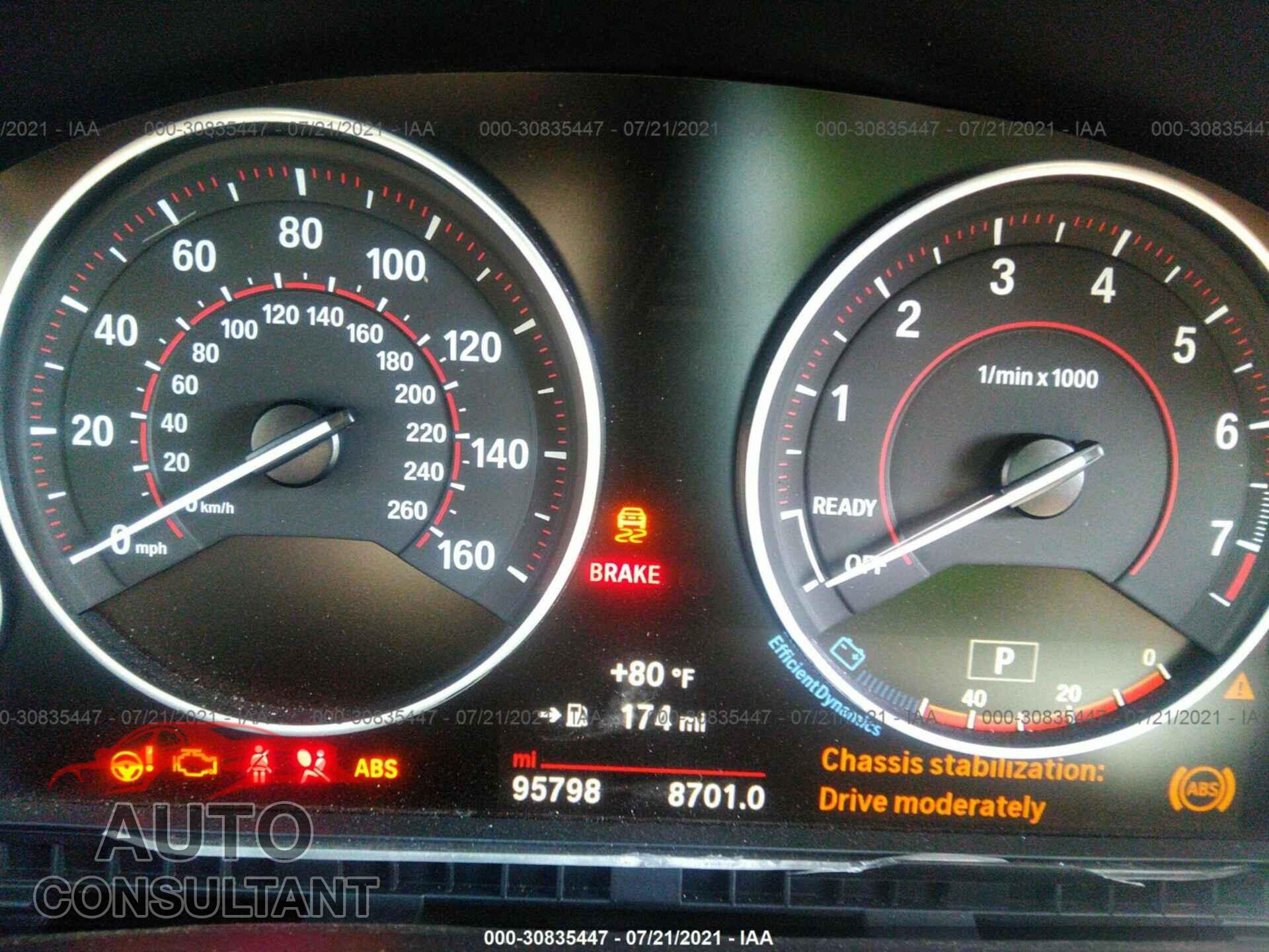 BMW 4 SERIES 2017 - WBA4E5C58HG188984