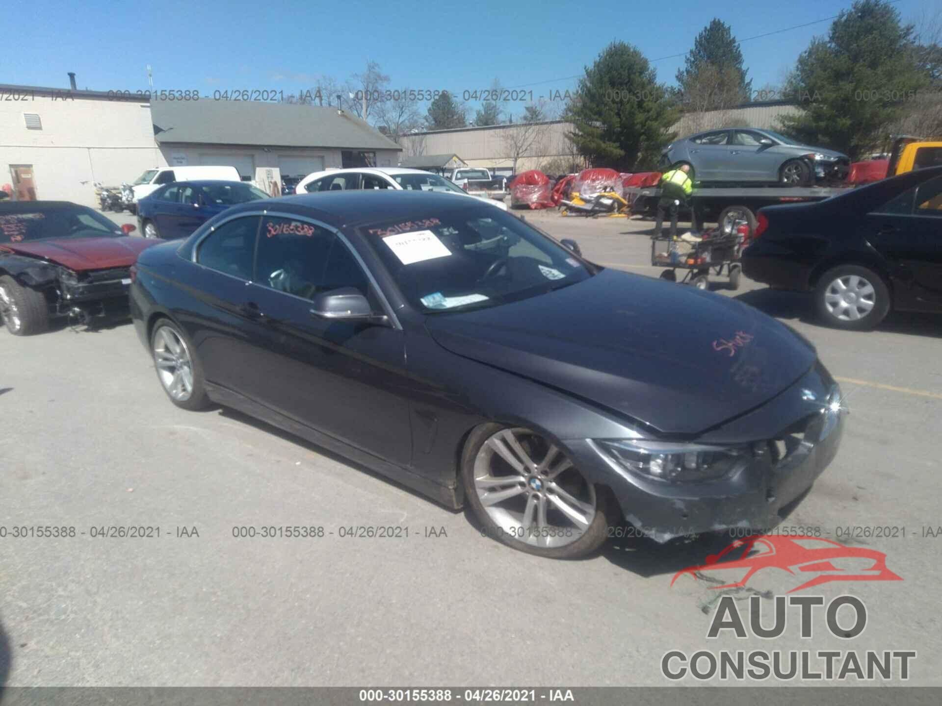 BMW 4 SERIES 2018 - WBA4Z3C54JEC48563