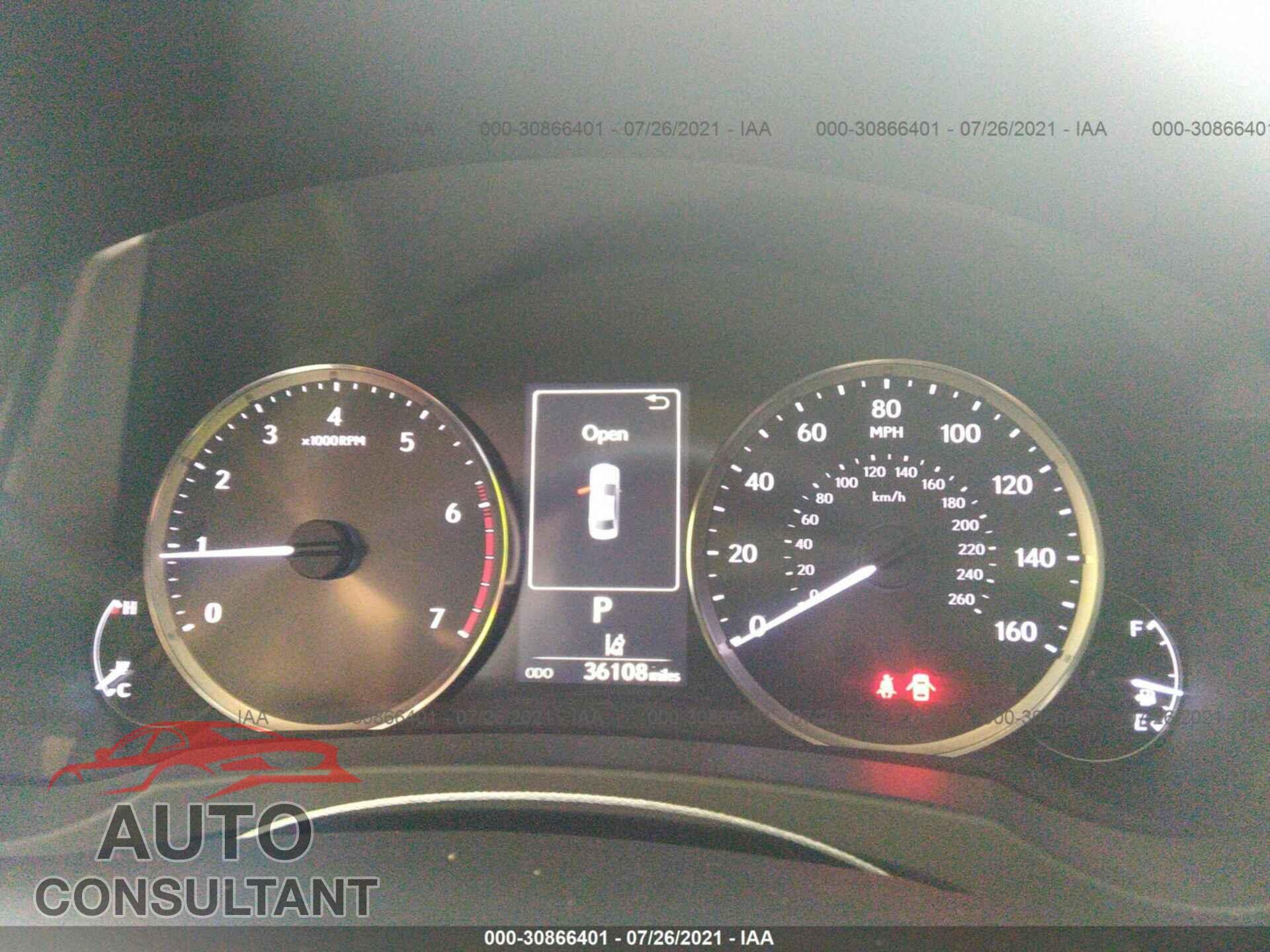 LEXUS IS 2017 - JTHBA1D22H5061631