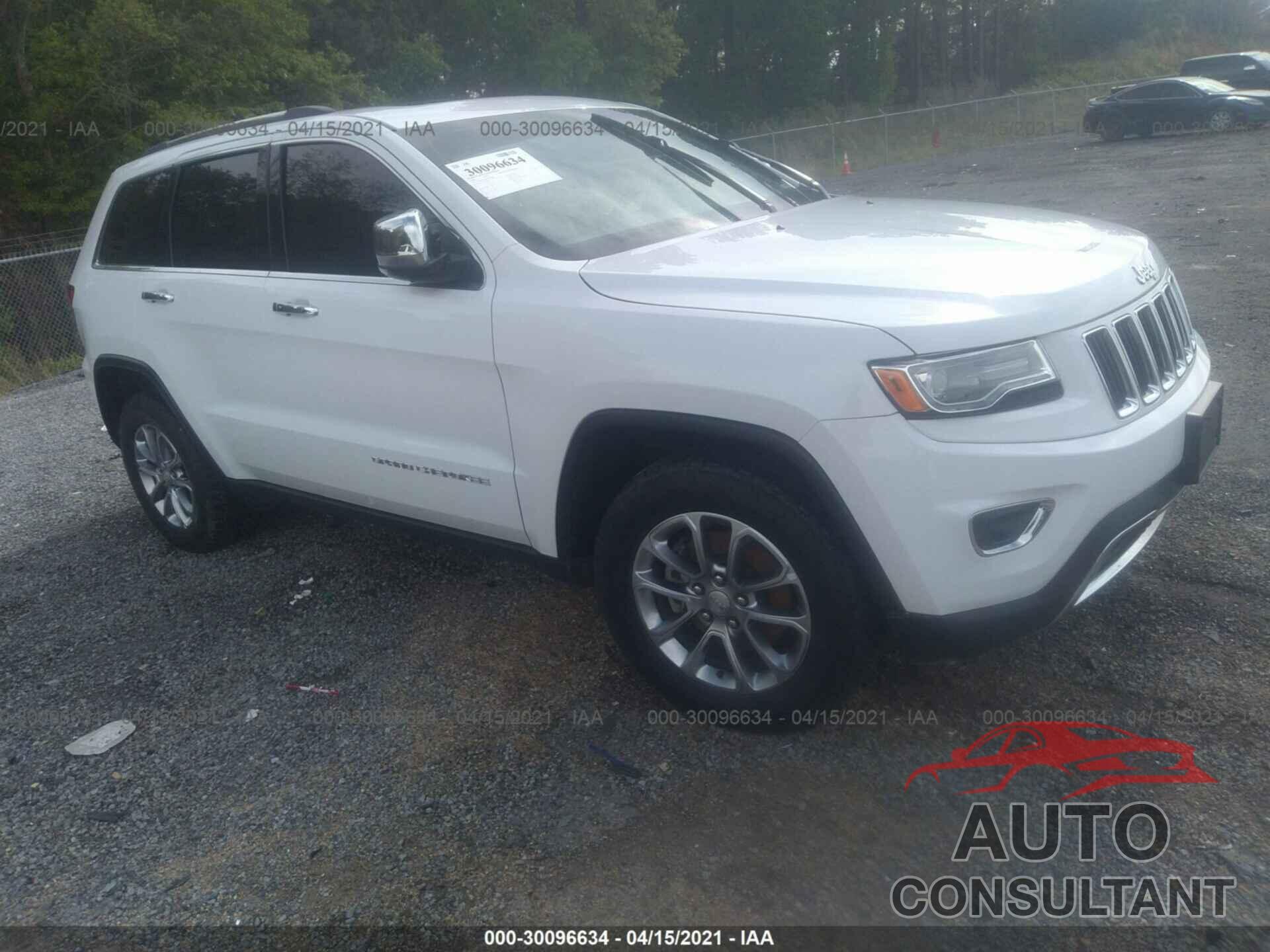 JEEP GRAND CHEROKEE 2016 - 1C4RJFBG9GC488388